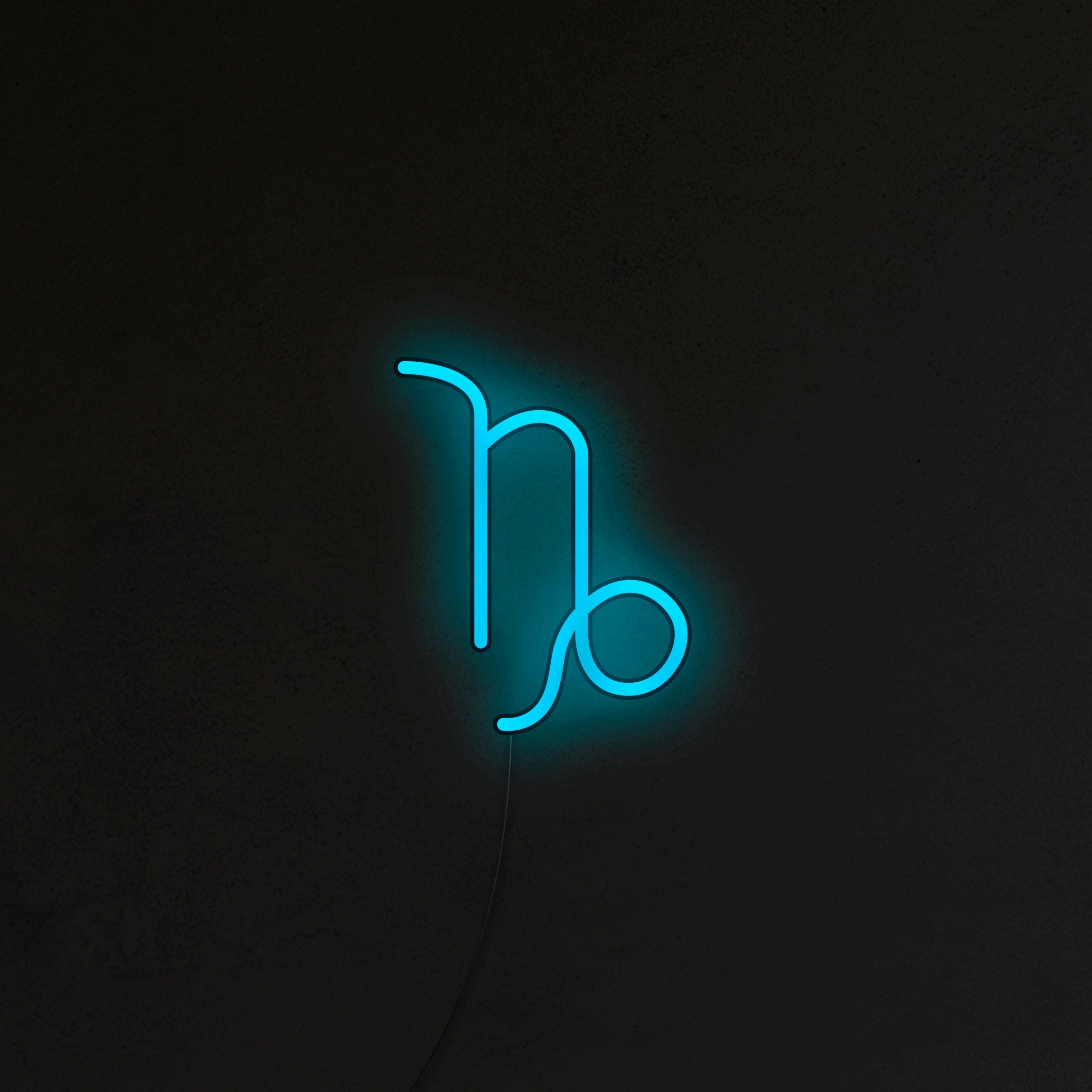 Znak Zodiaku Neon LED - Koziorożec