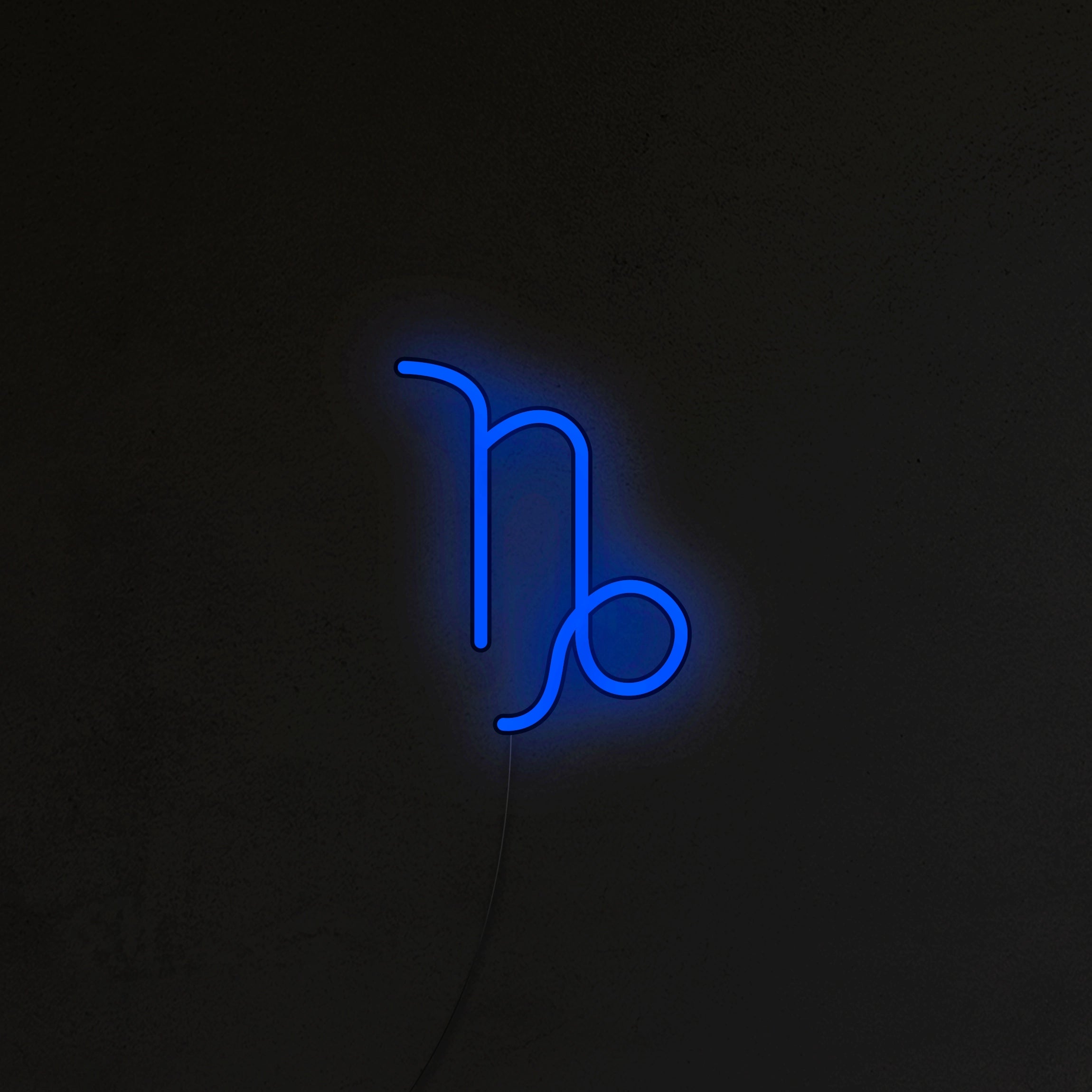 Znak Zodiaku Neon LED - Koziorożec