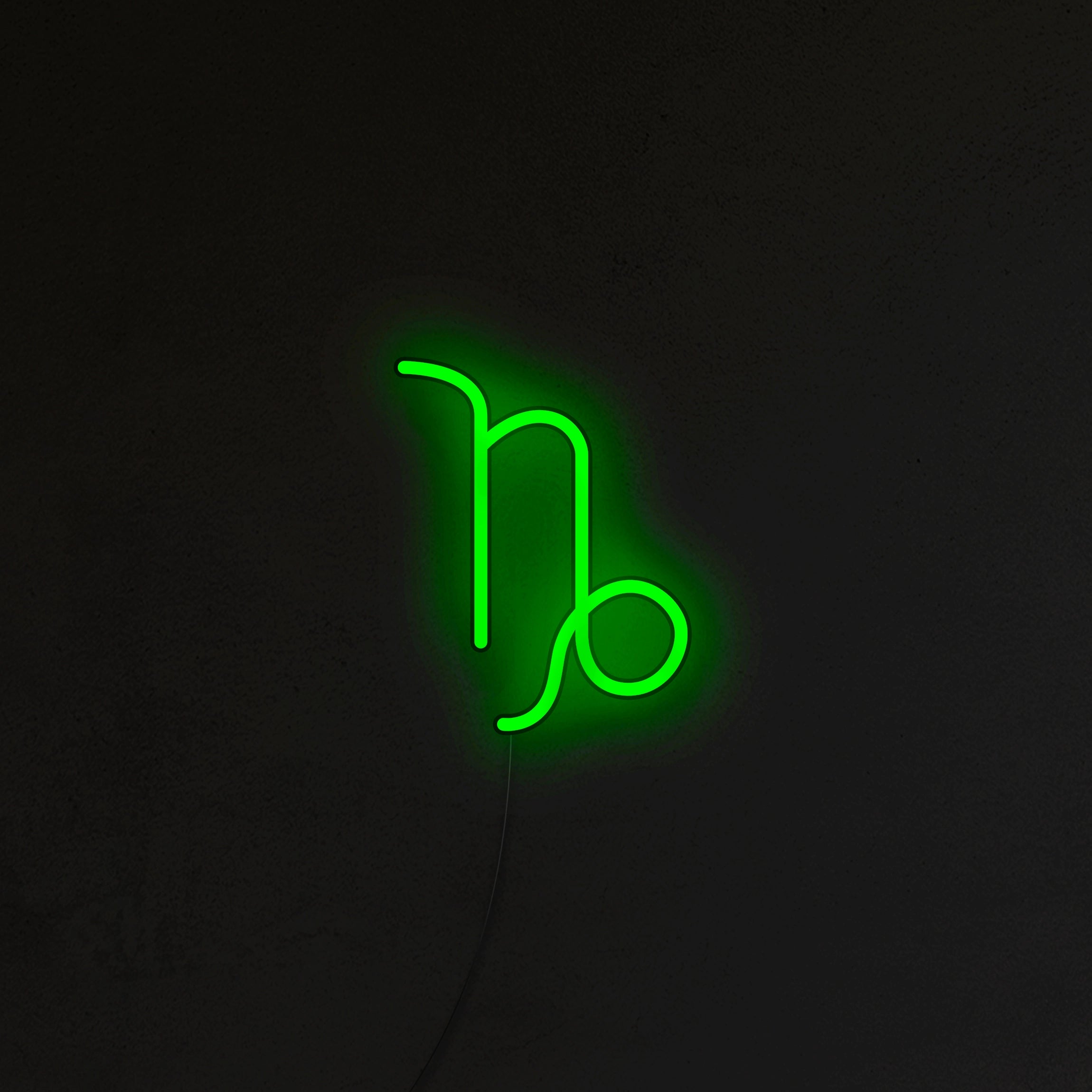 Znak Zodiaku Neon LED - Koziorożec