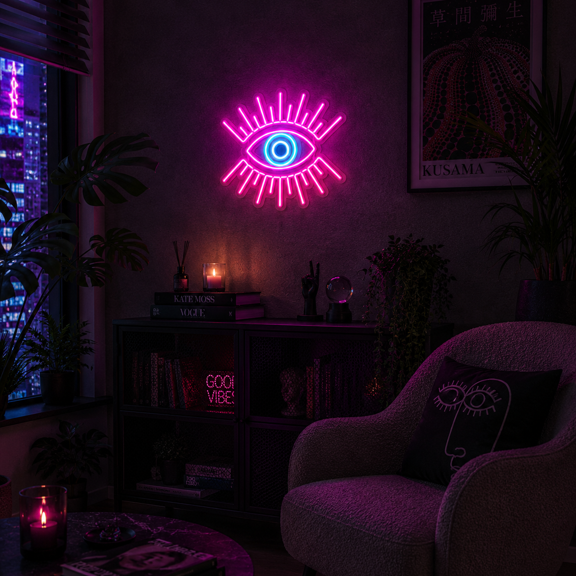 Magiczne Oko Neon LED