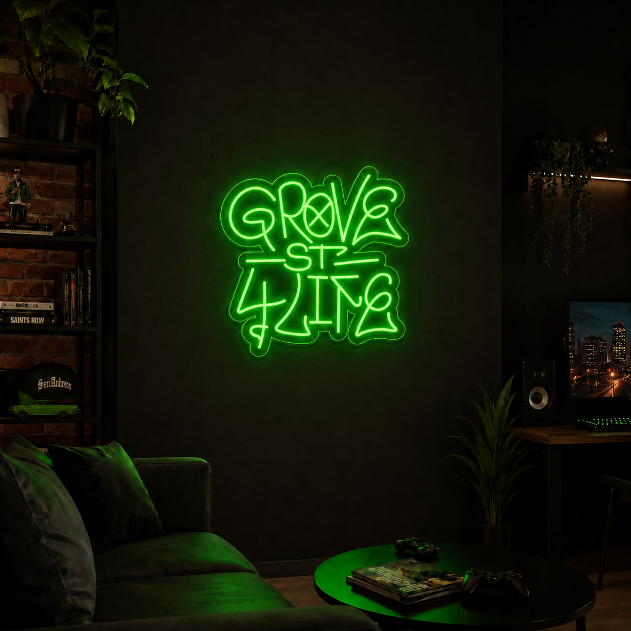 Grove Style Neon LED