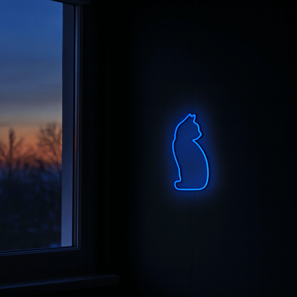 Kotek Neon LED