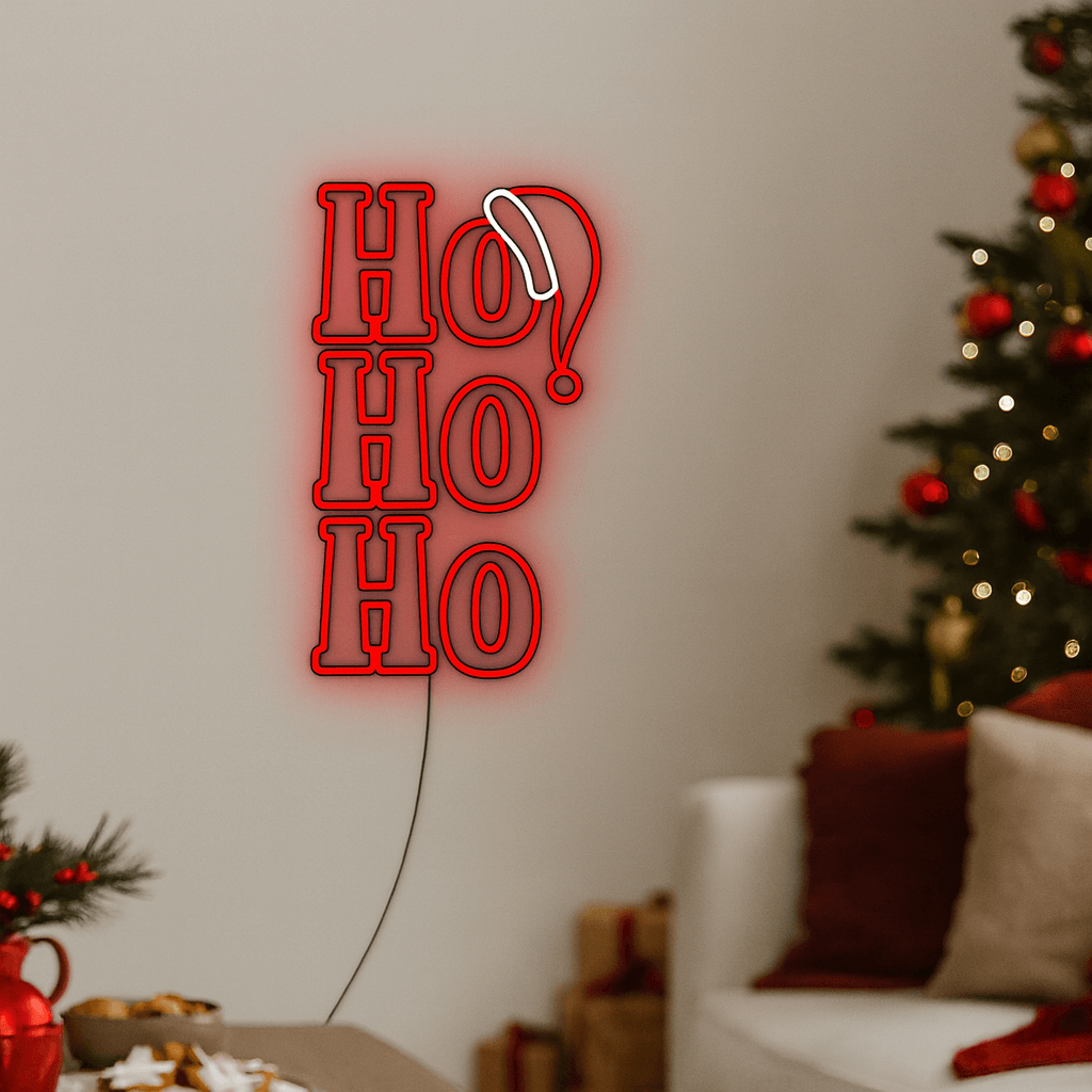 Ho Ho Ho Neon LED