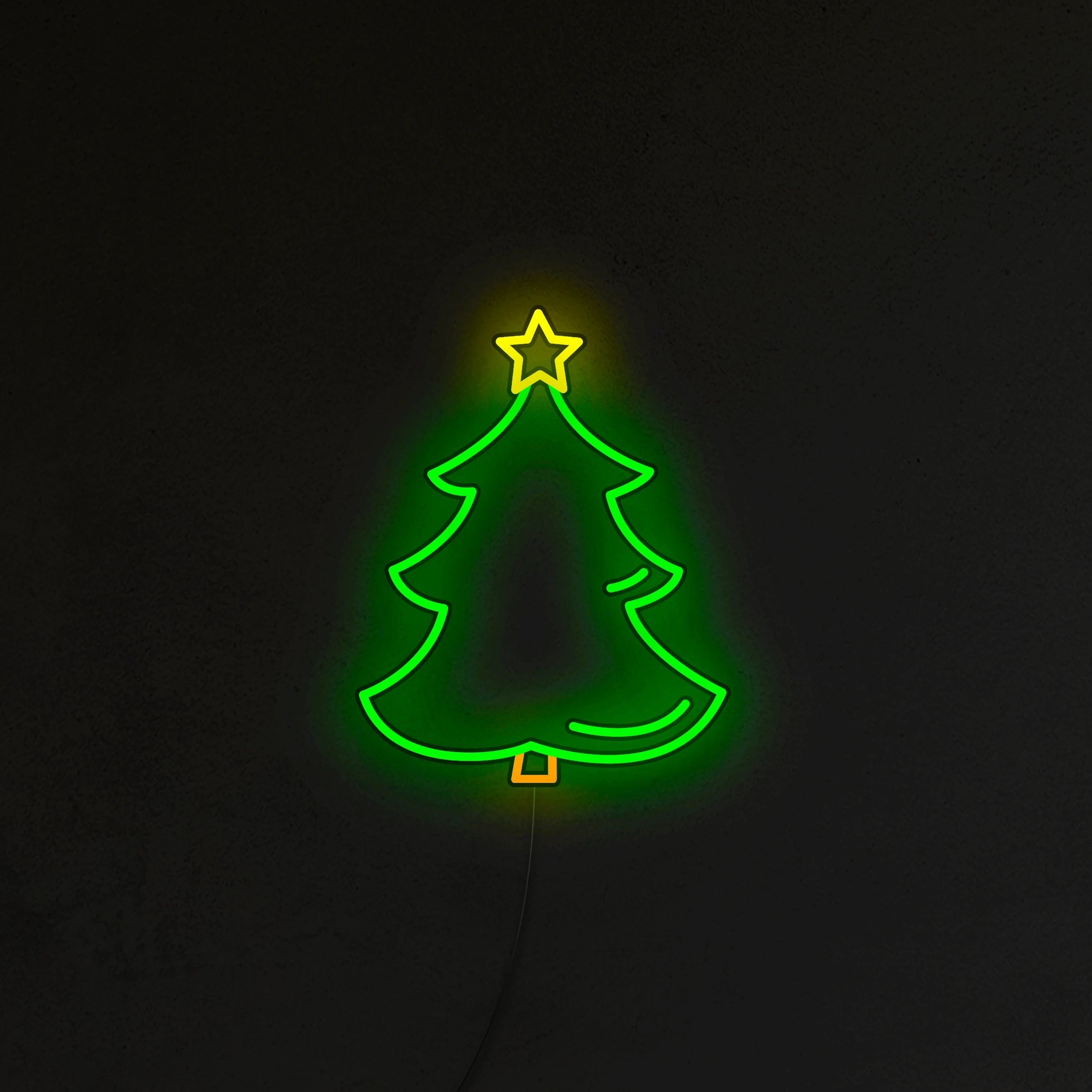 Choinka Neon LED