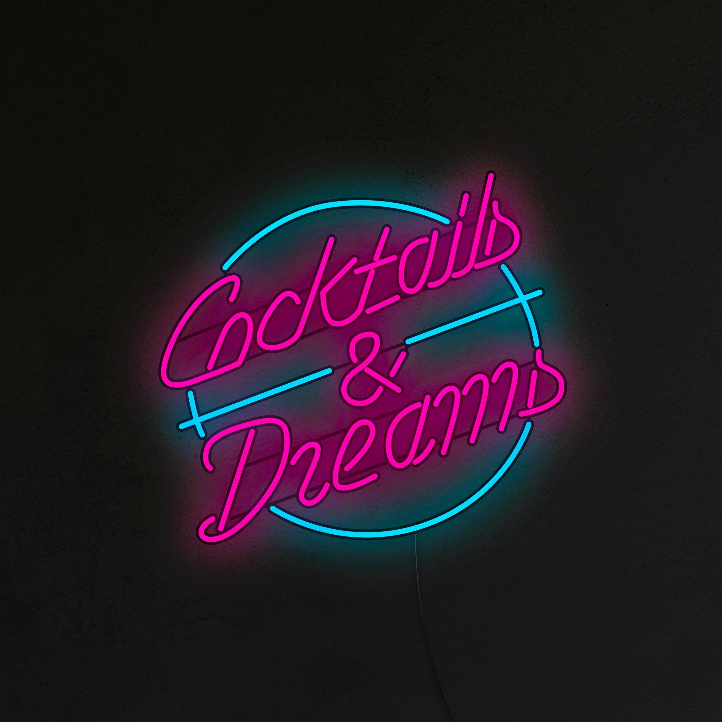 Cocktails & Dreams Neon LED