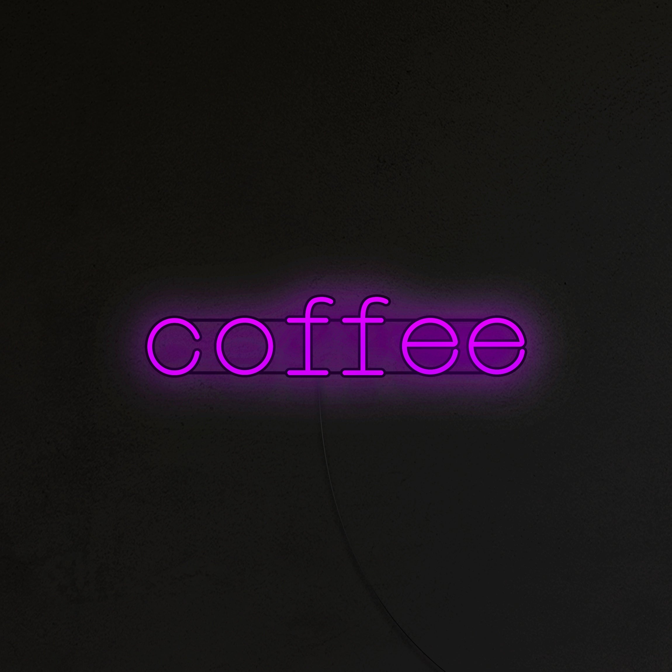 Coffee Neon LED