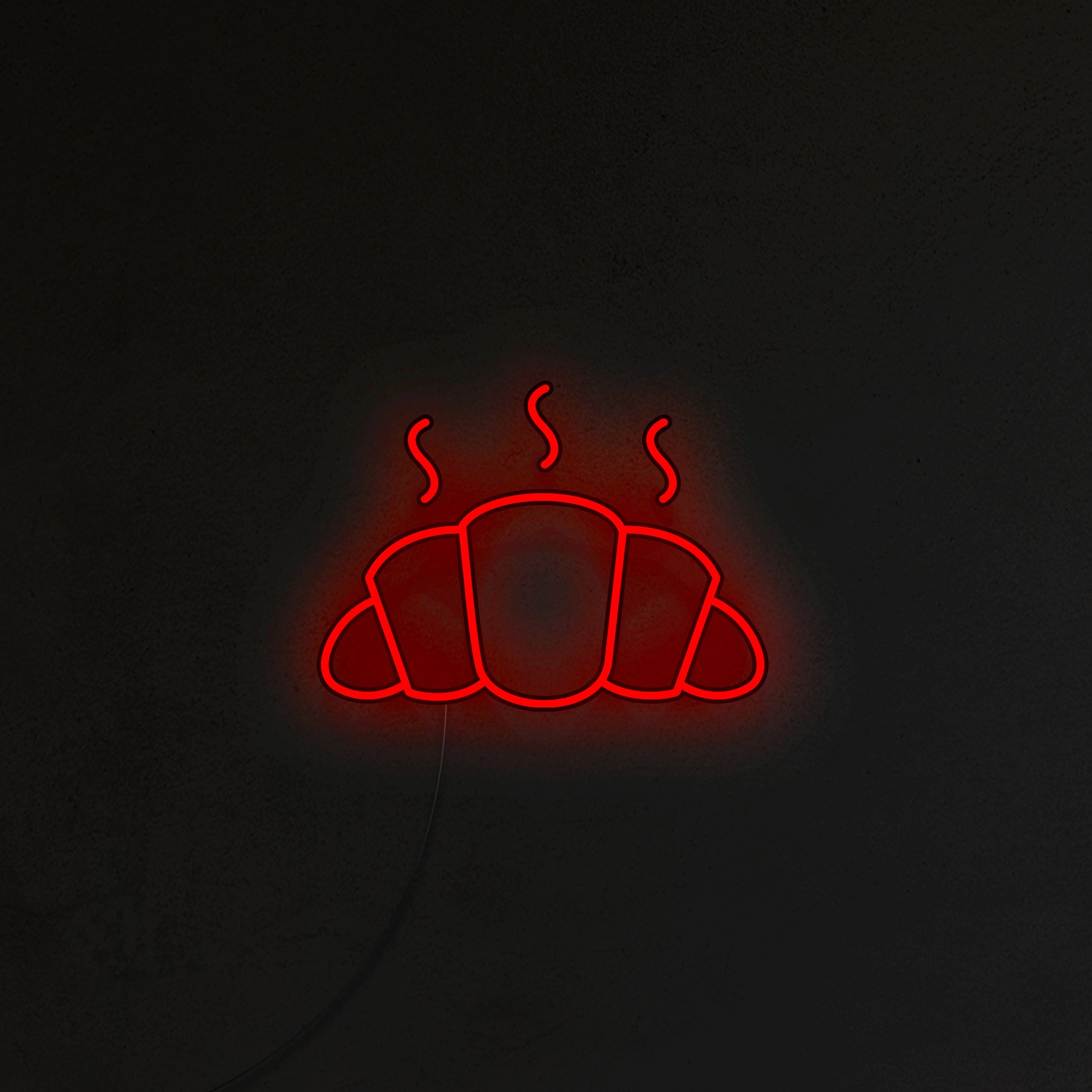 Croissant Neon LED