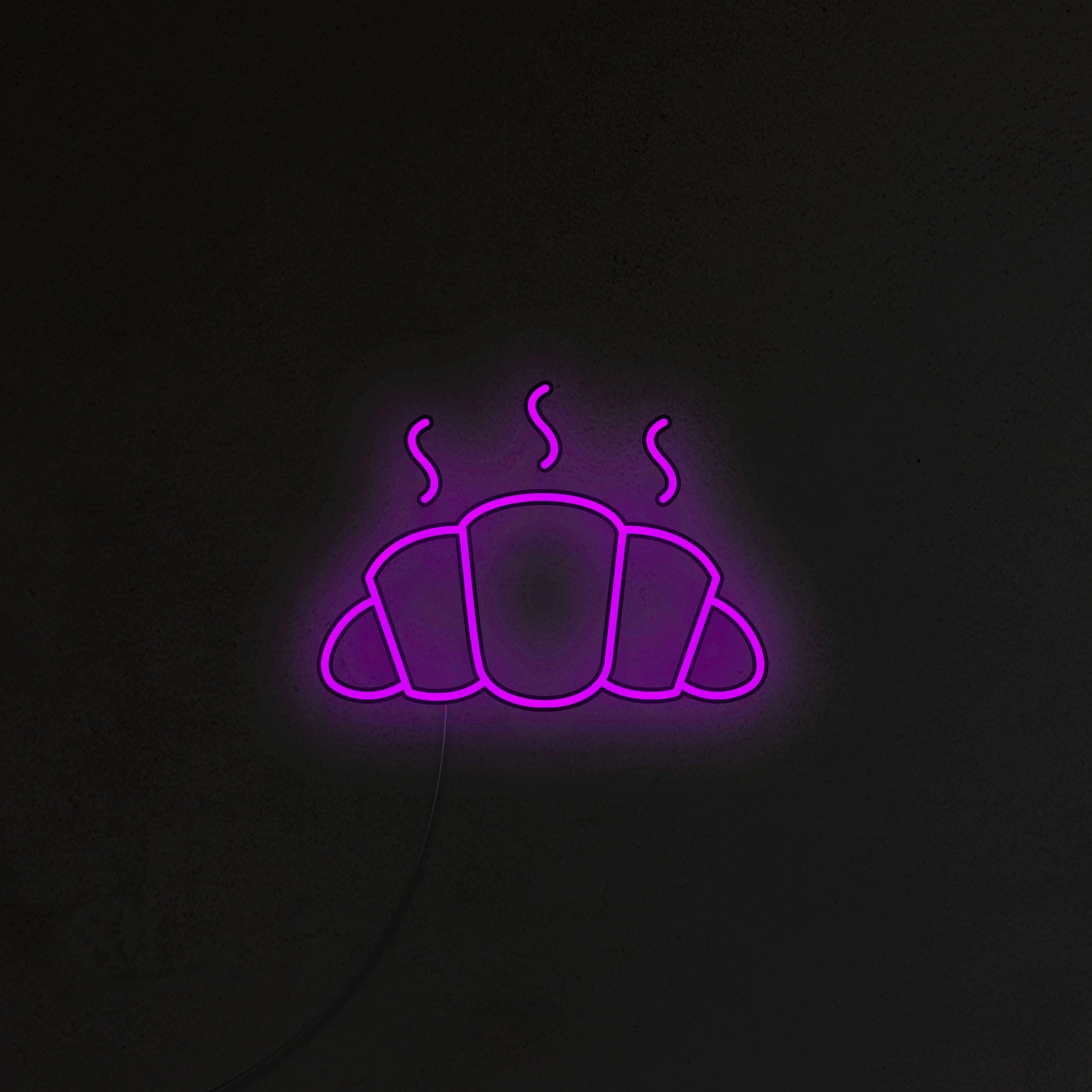 Croissant Neon LED