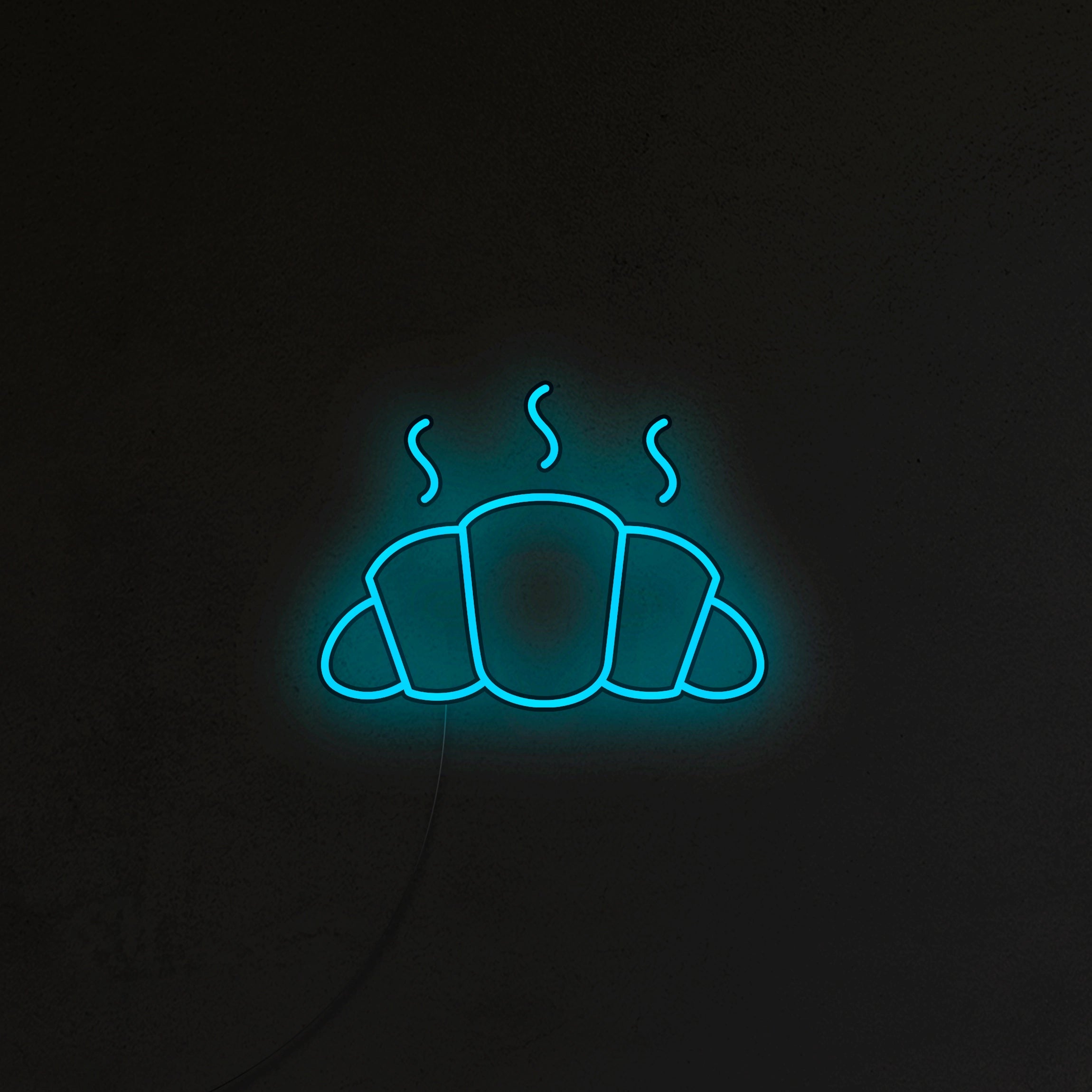 Croissant Neon LED