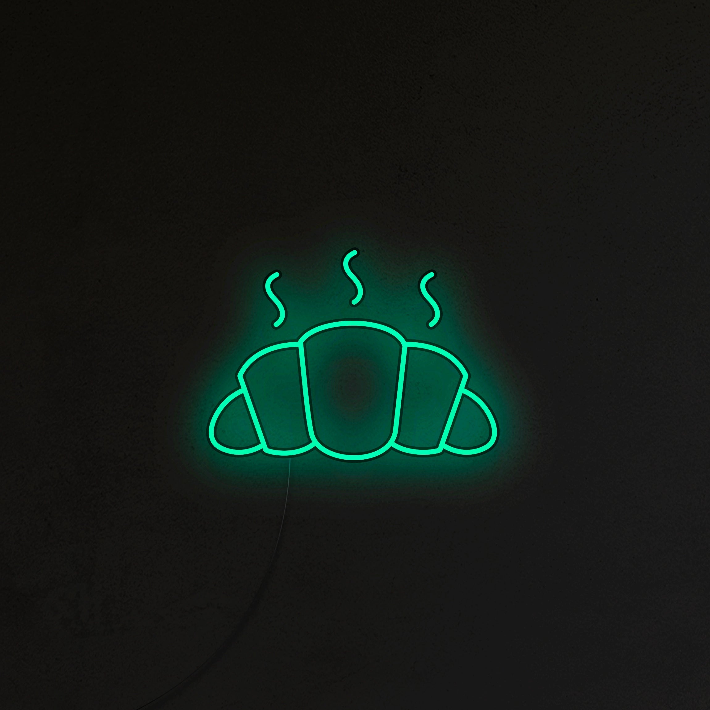 Croissant Neon LED
