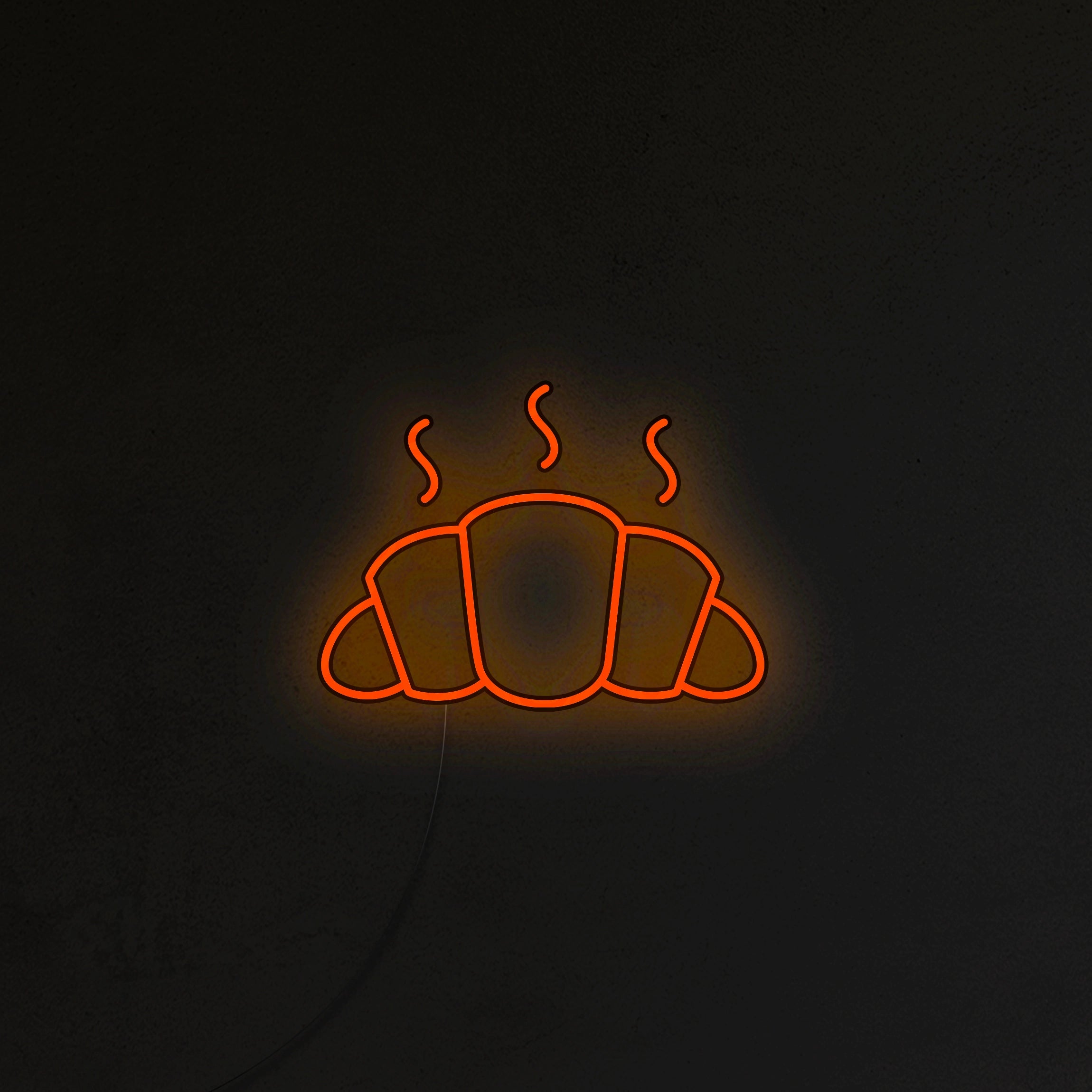 Croissant Neon LED