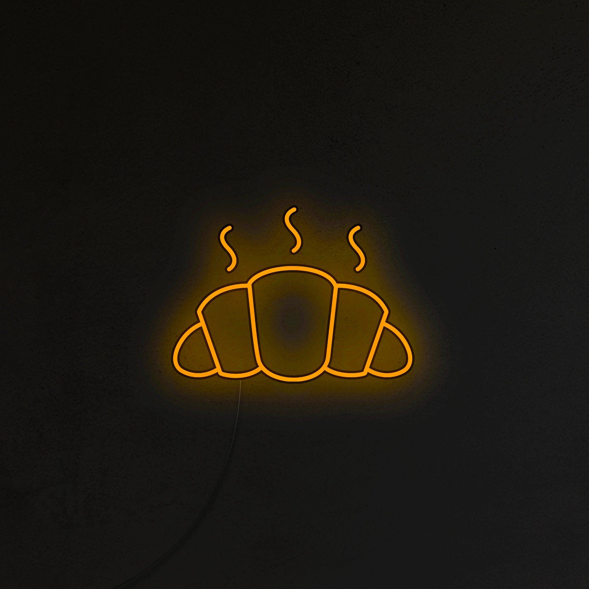 Croissant Neon LED