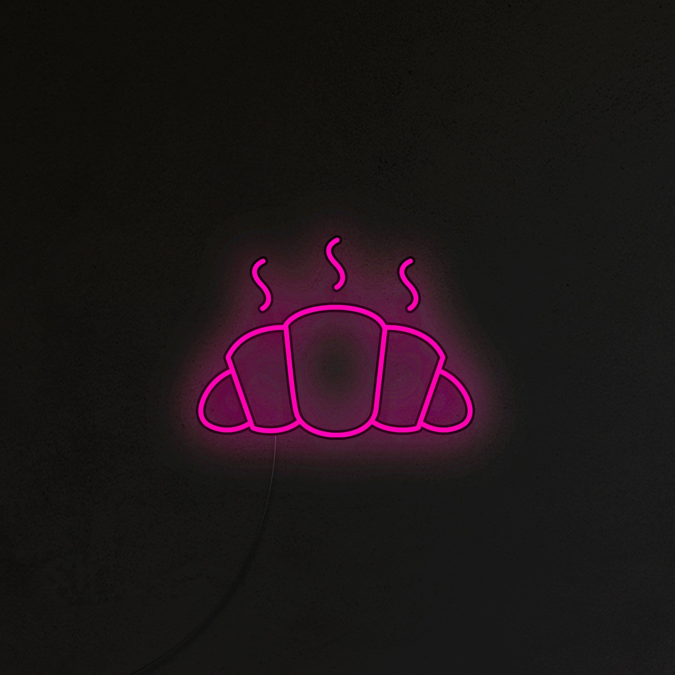 Croissant Neon LED