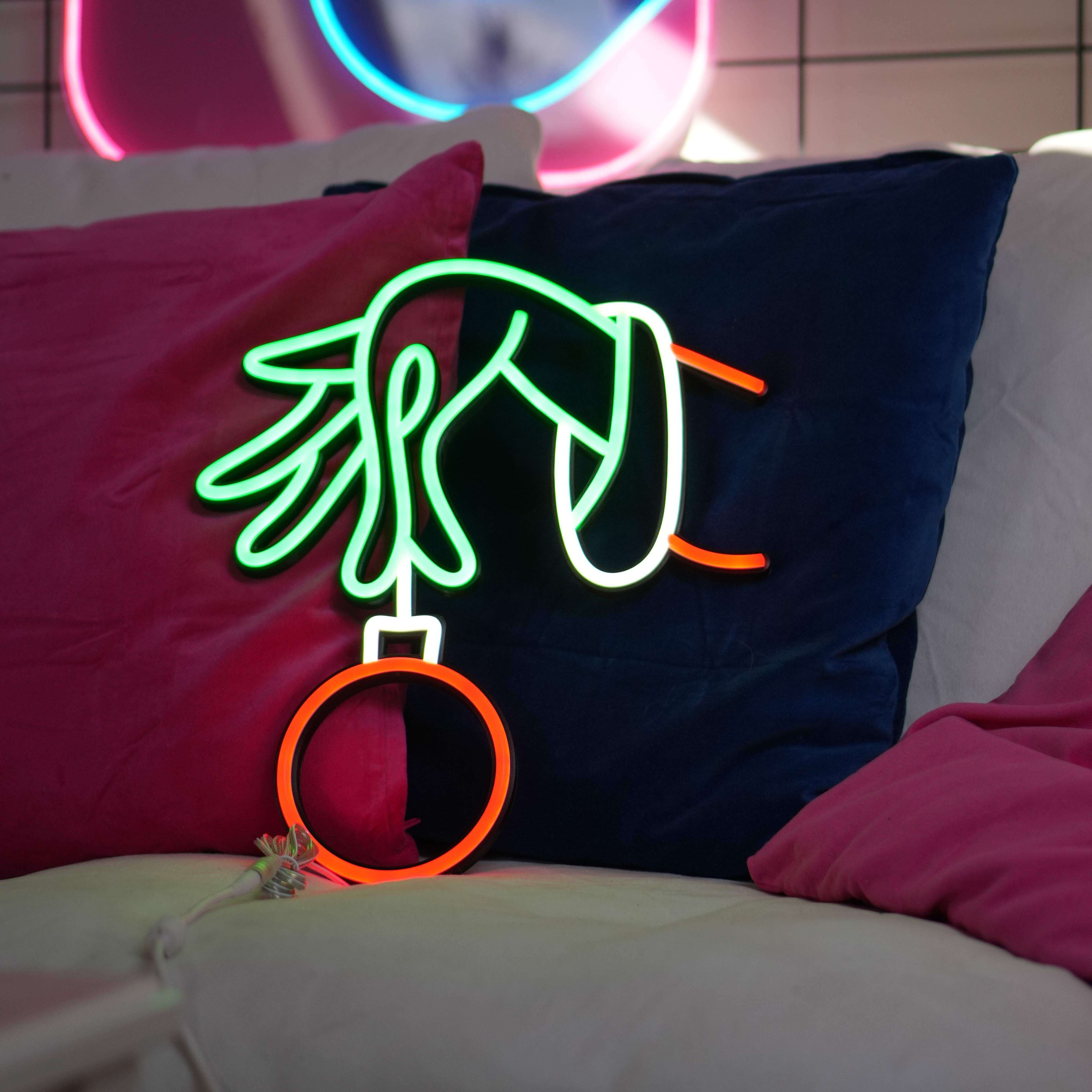 Grinchowa Łapa Neon LED
