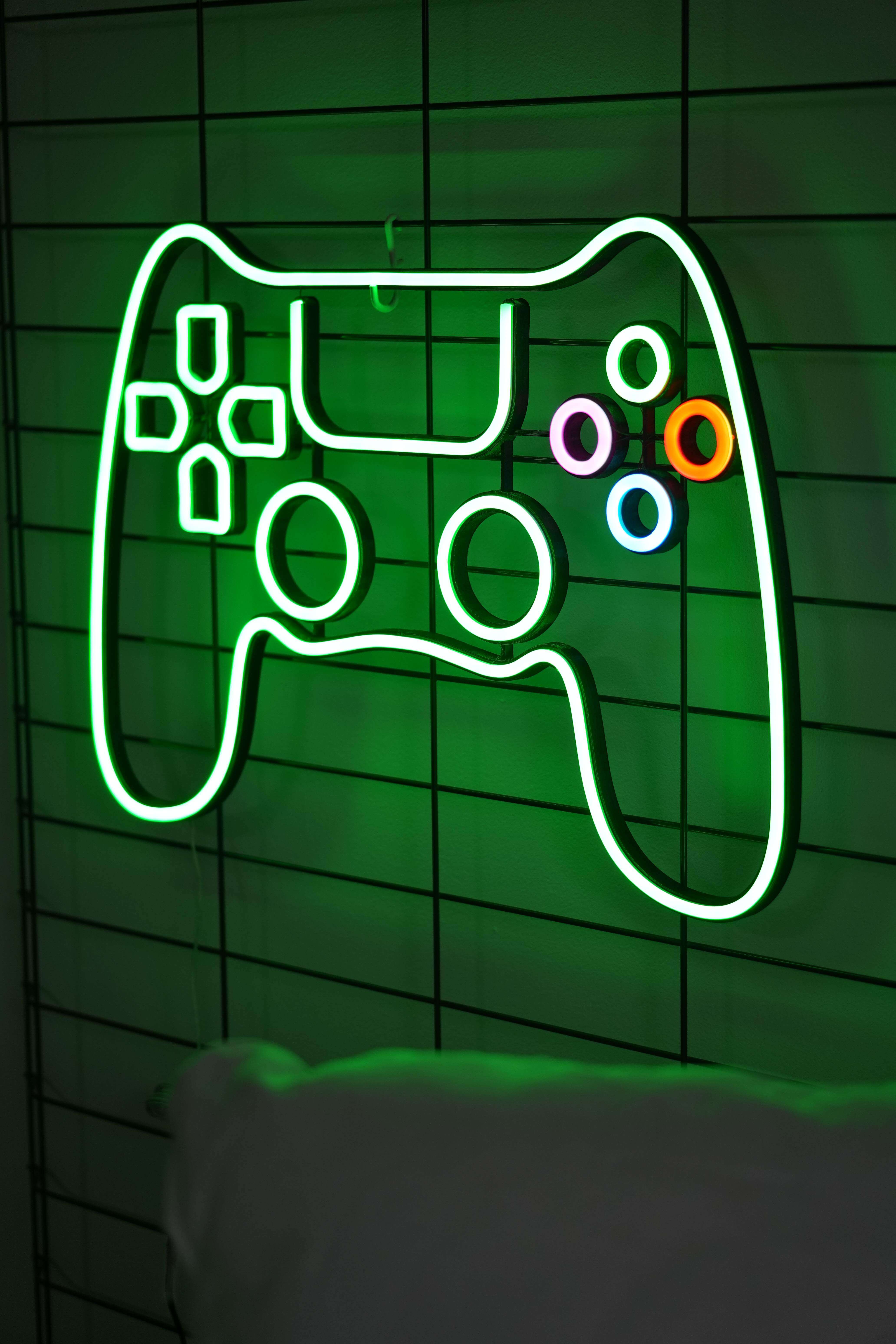 Kontroler do gier Neon LED