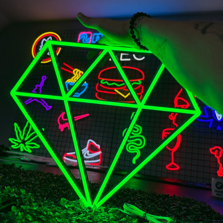 Diament Neon LED