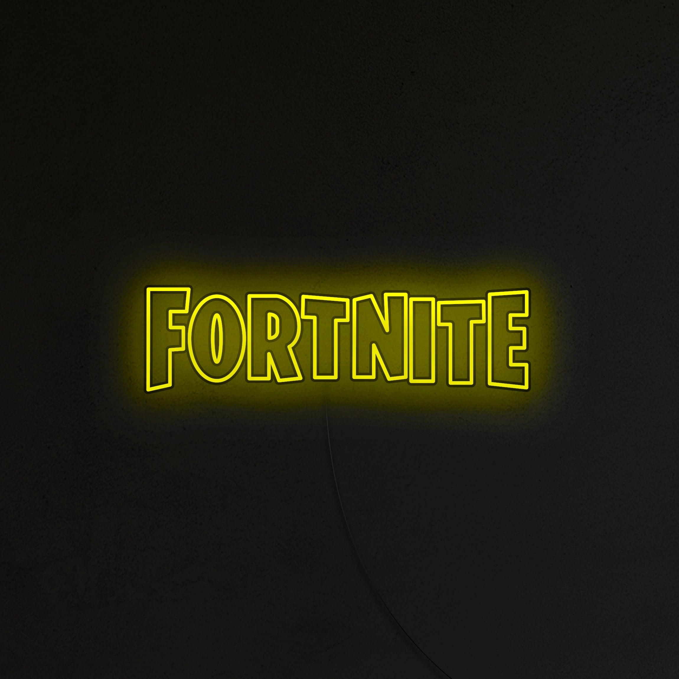 Napis Fornite Neon LED