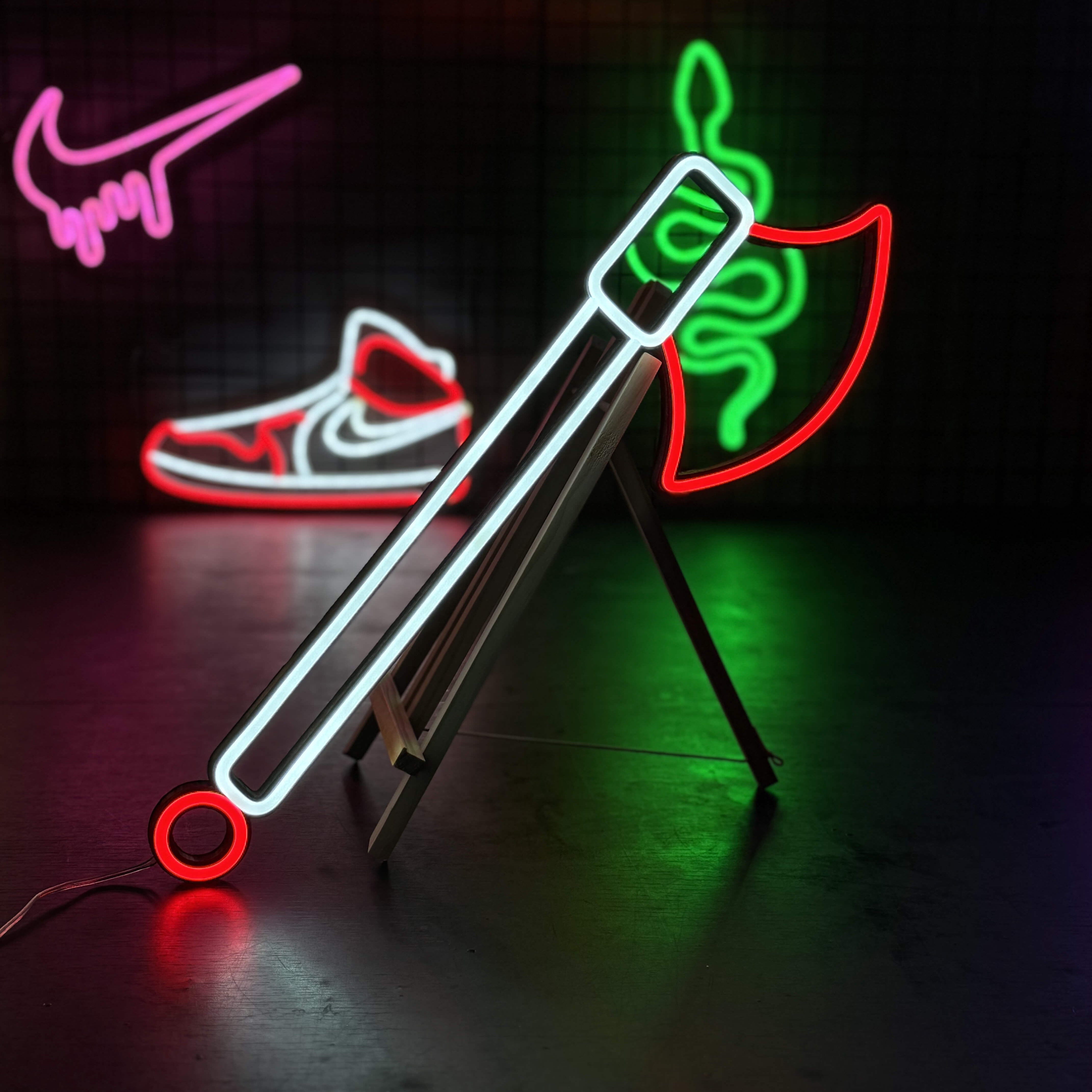 Topór Neon LED