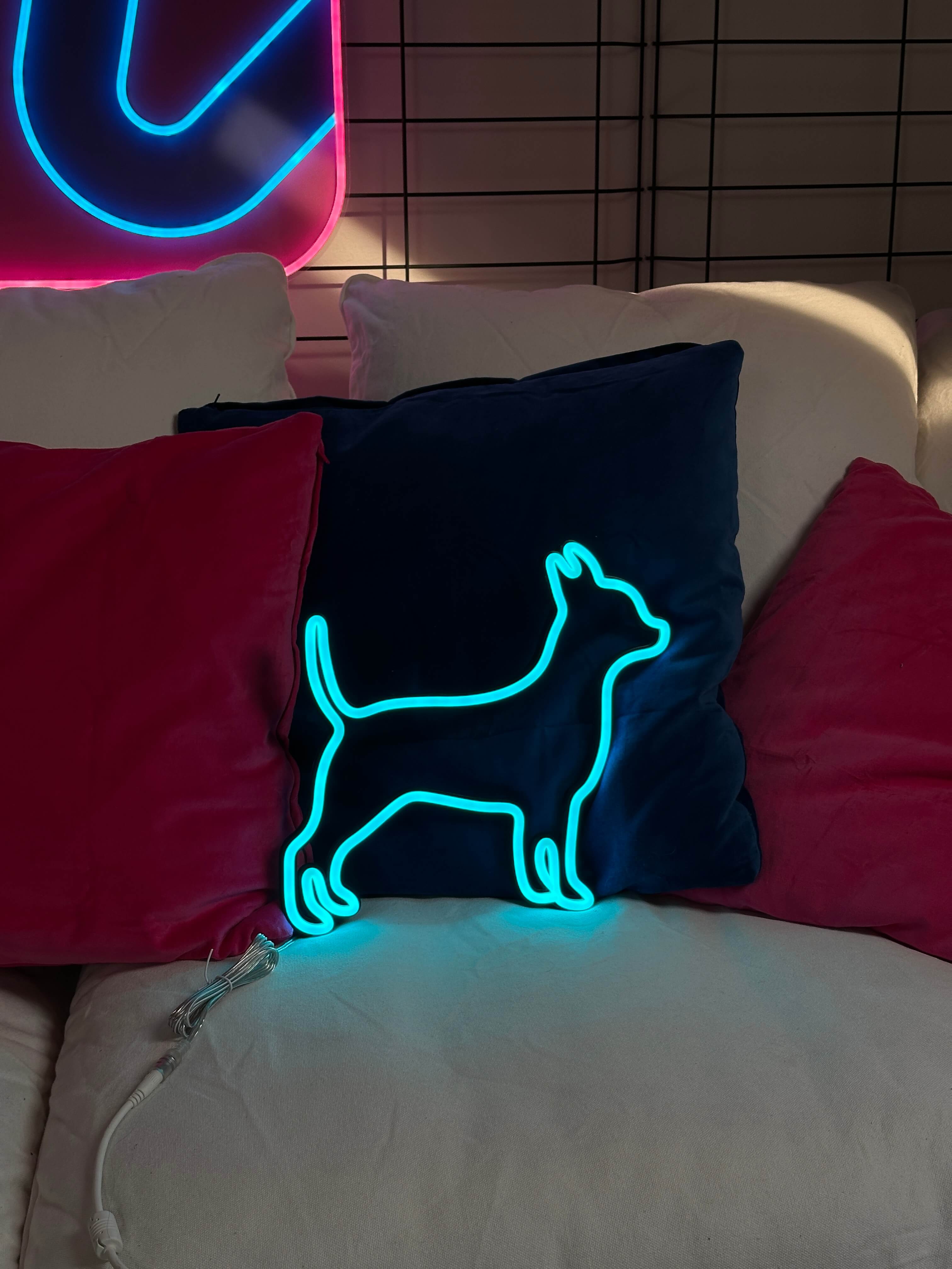 Chihuahua Neon LED