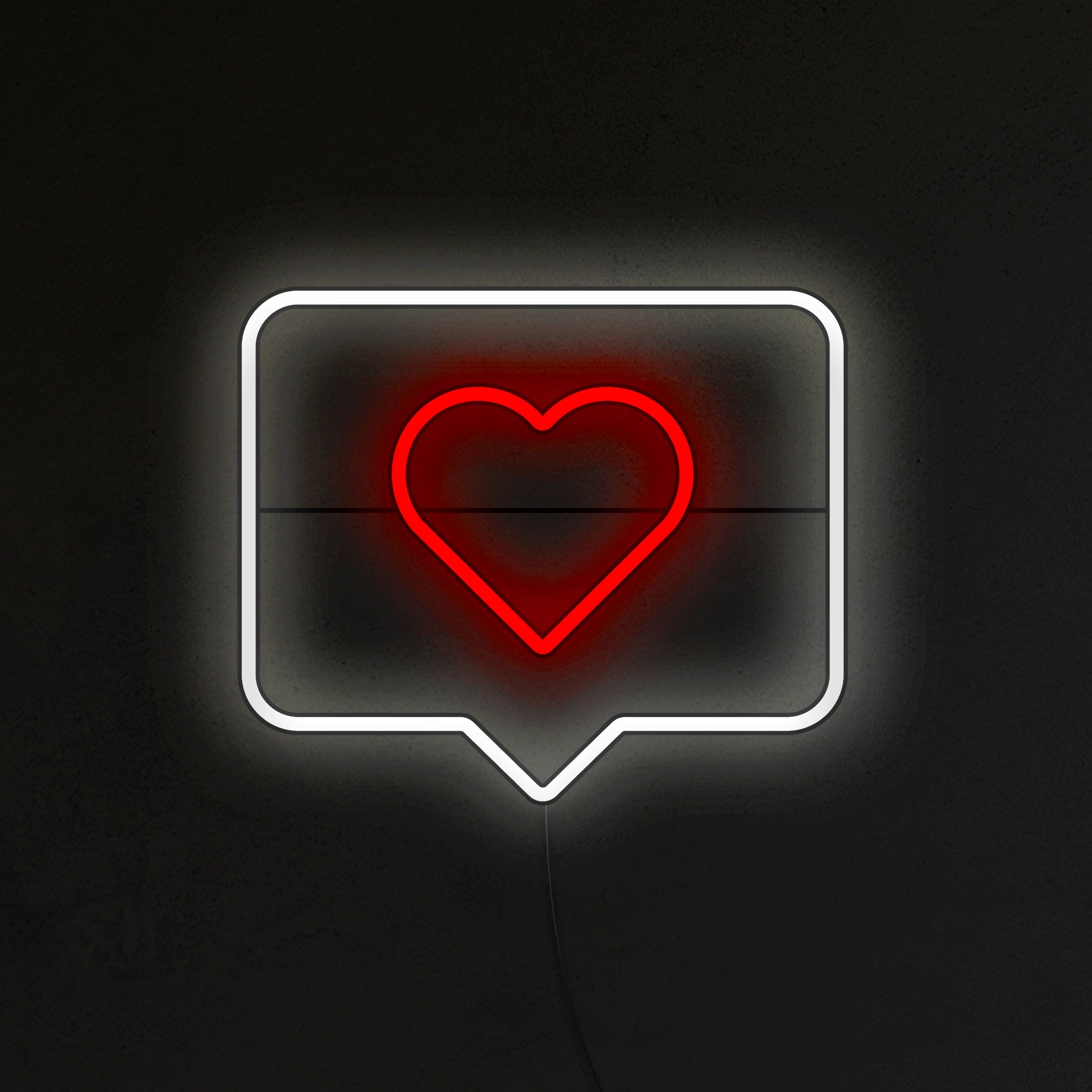 Instagram Like Neon LED