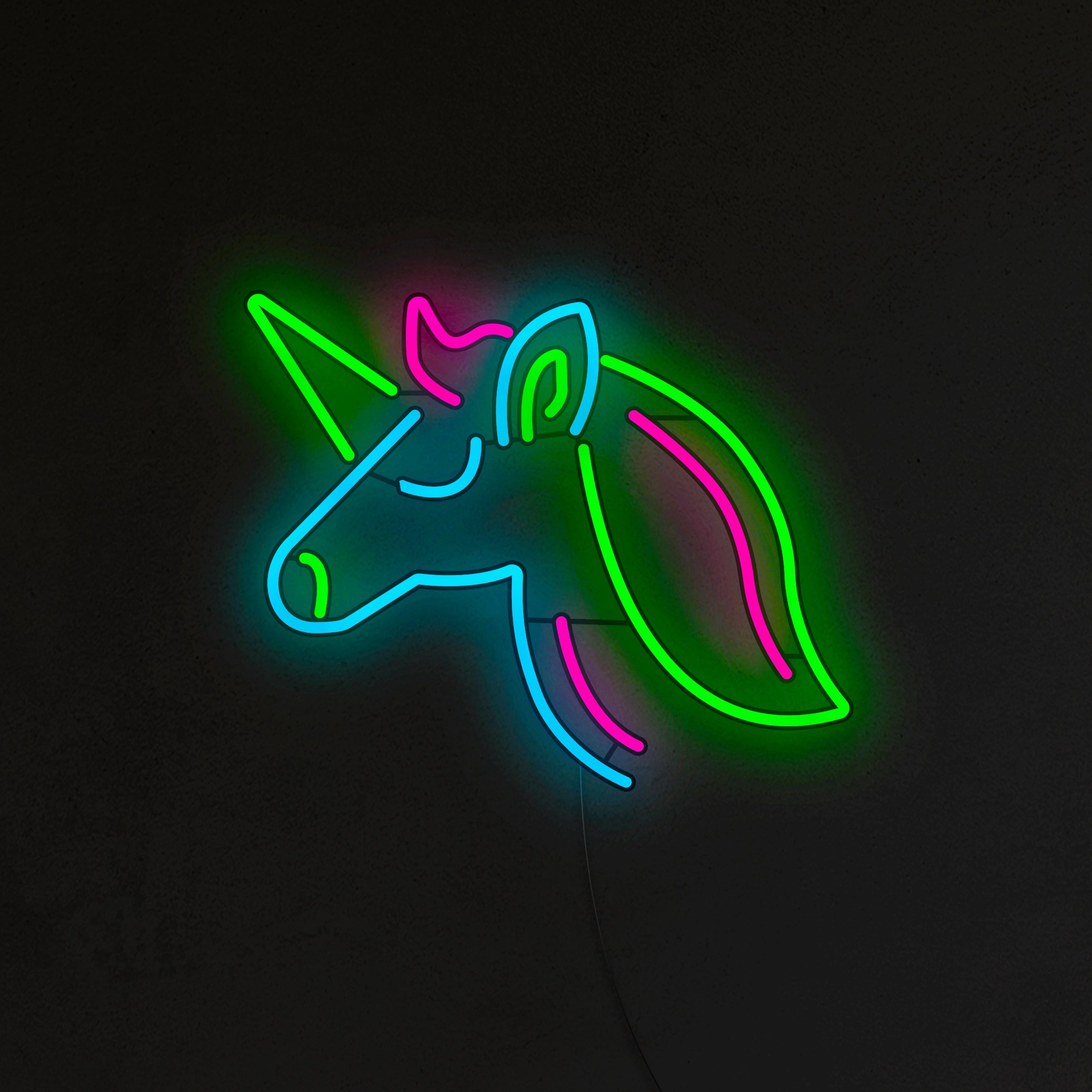 Jednorożec Neon LED