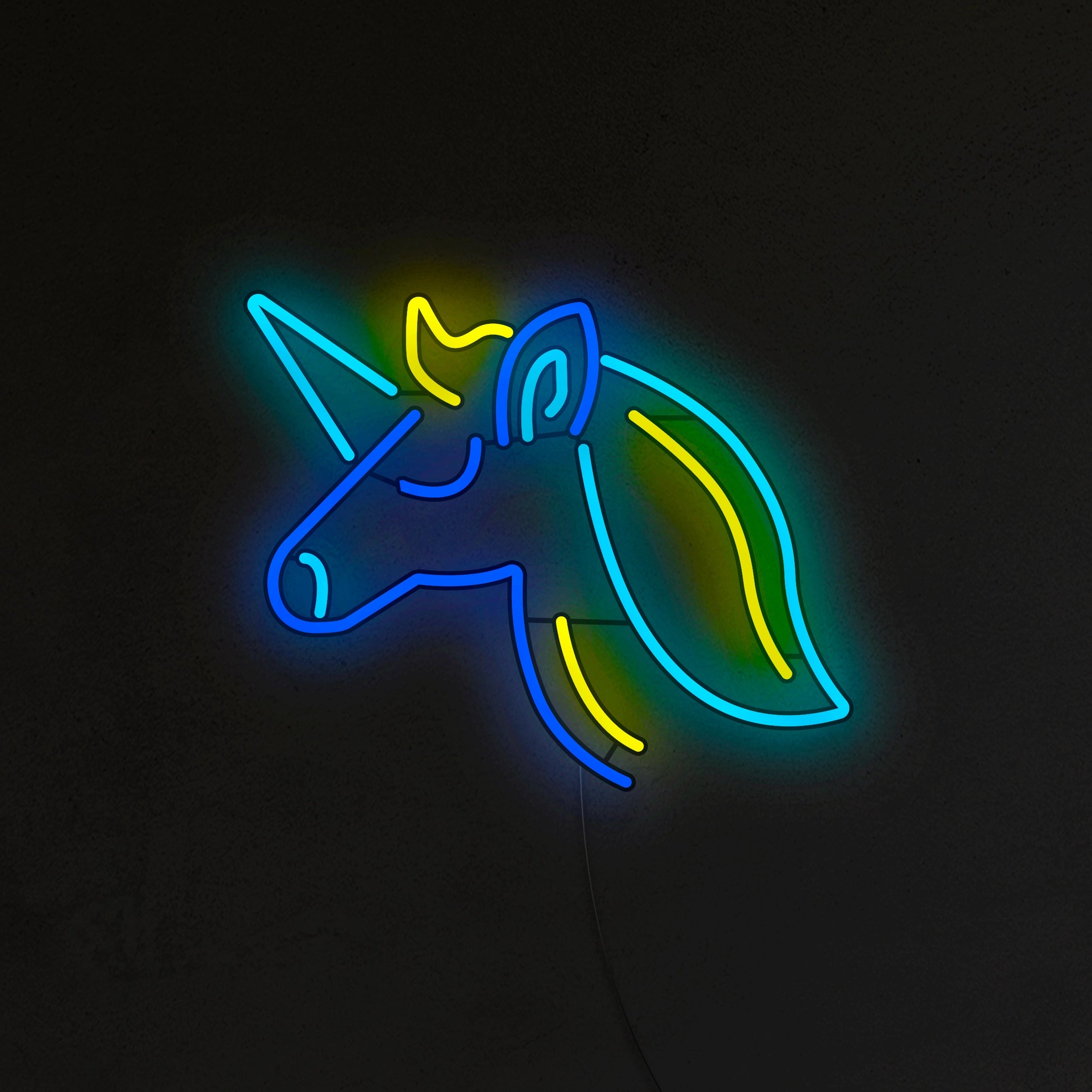 Jednorożec Neon LED