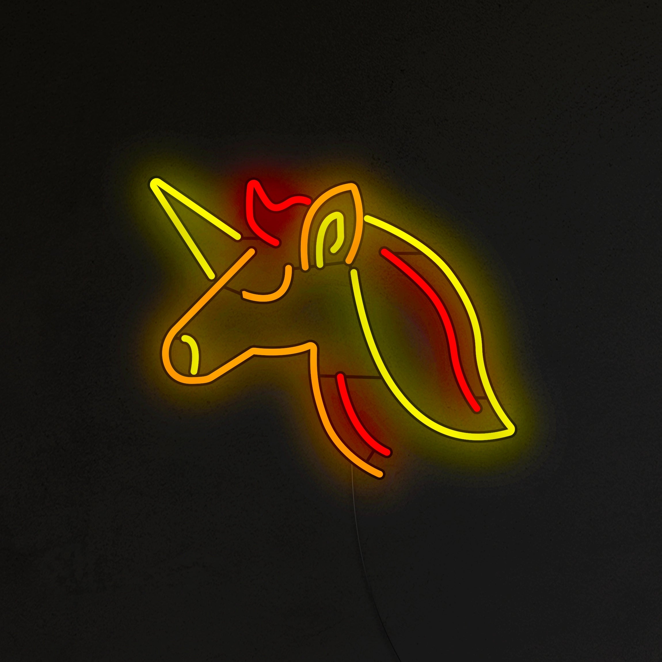 Jednorożec Neon LED