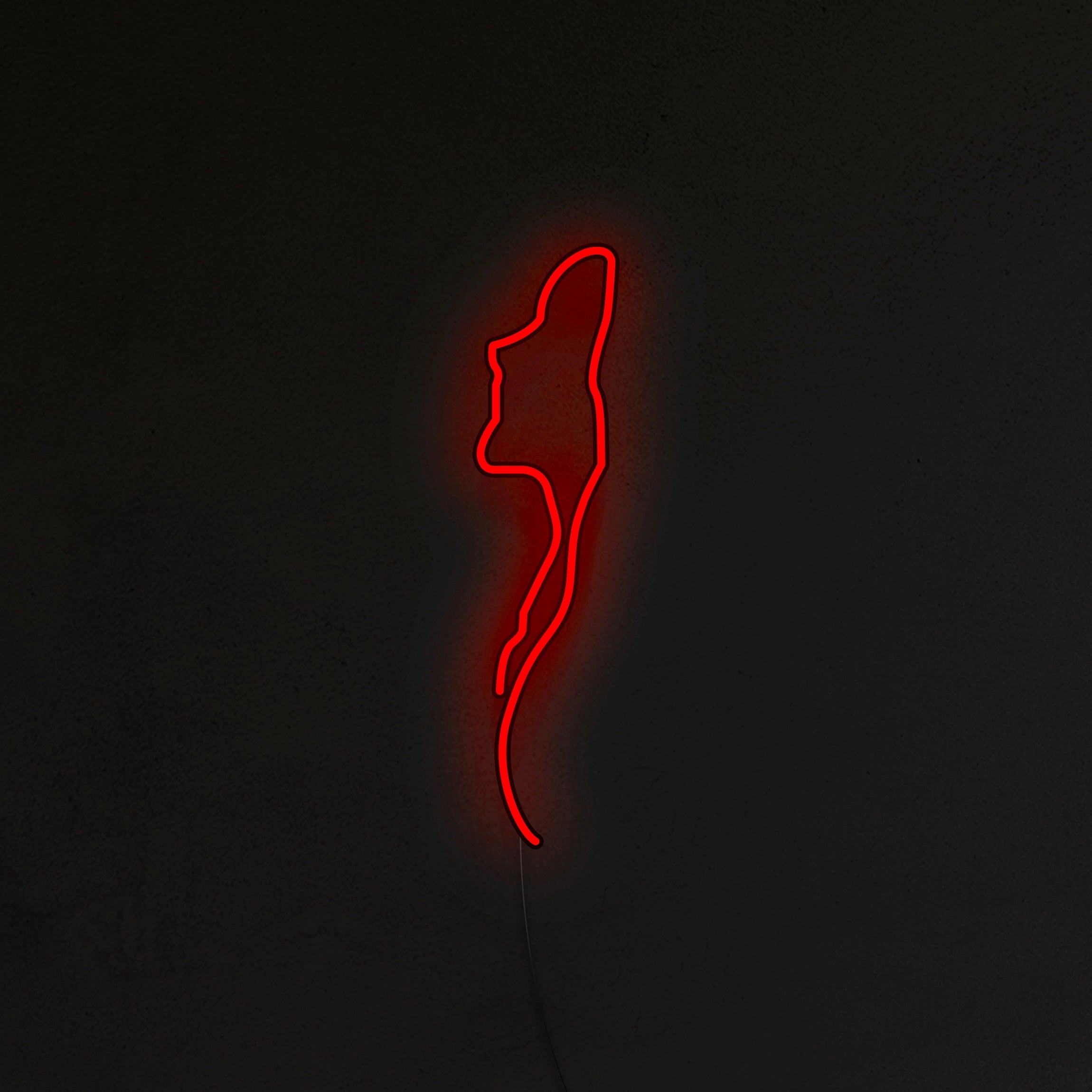 Kobieta Neon LED