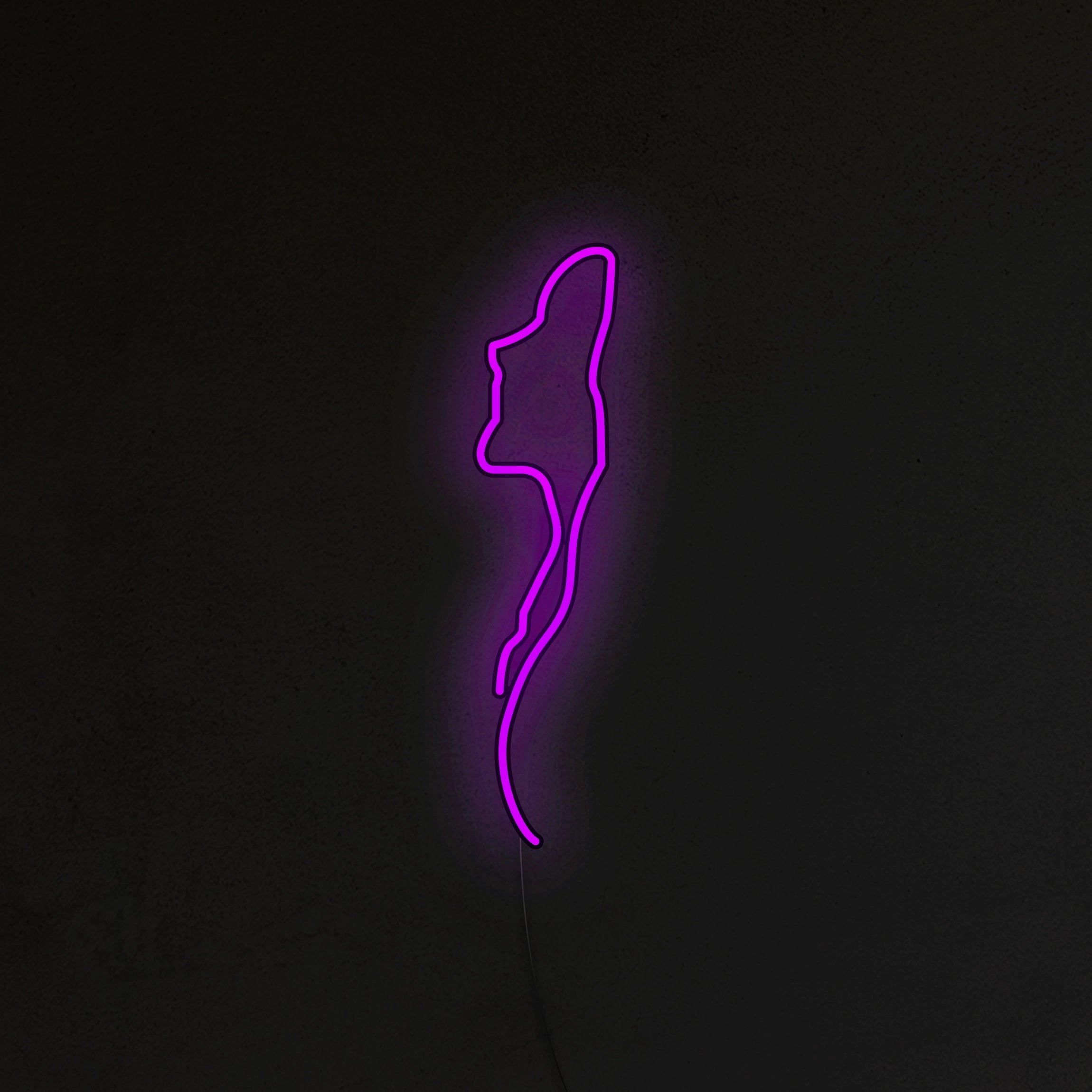 Kobieta Neon LED