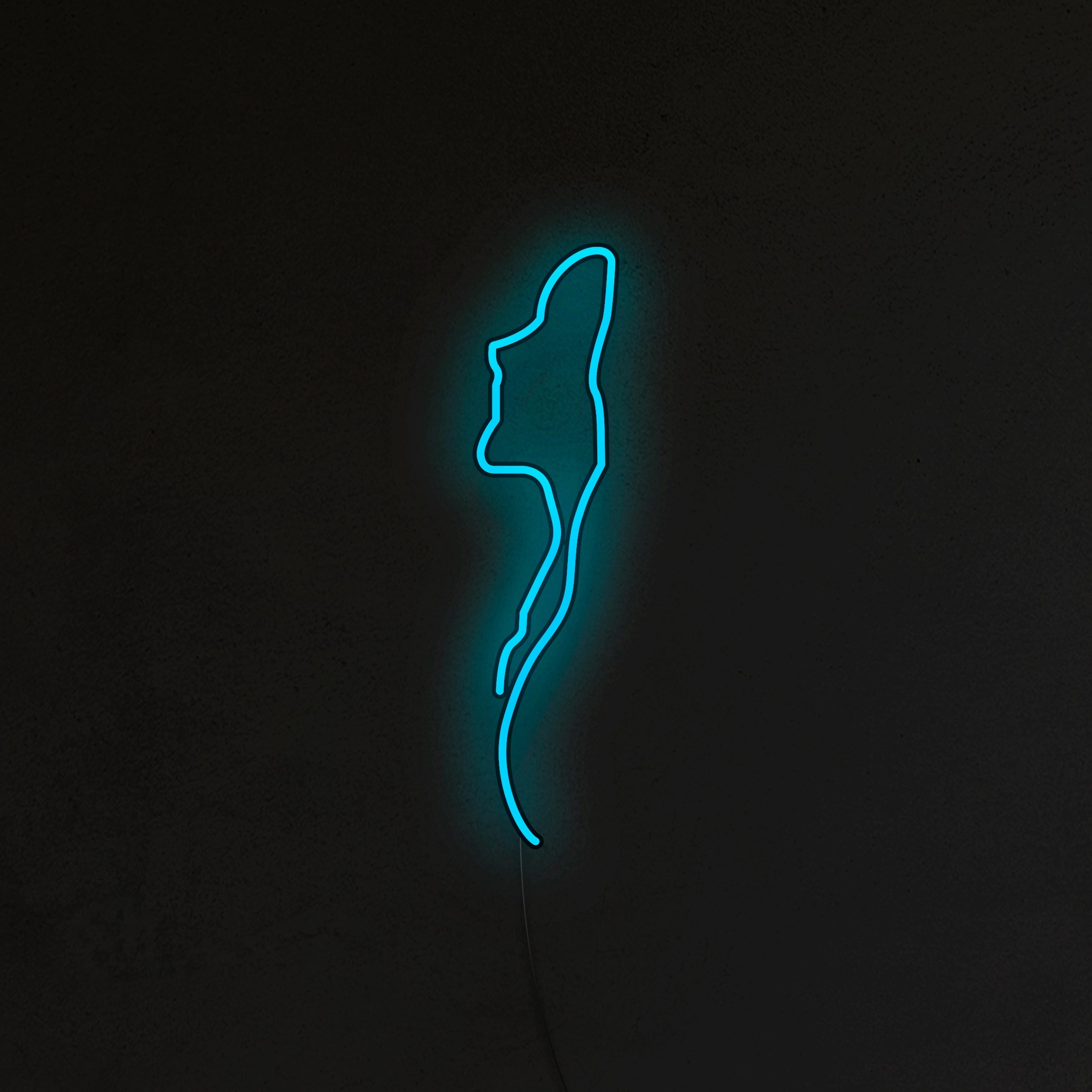 Kobieta Neon LED