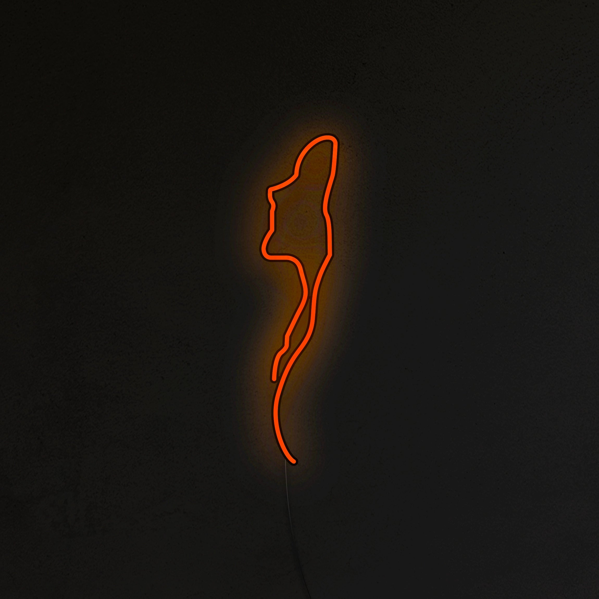 Kobieta Neon LED
