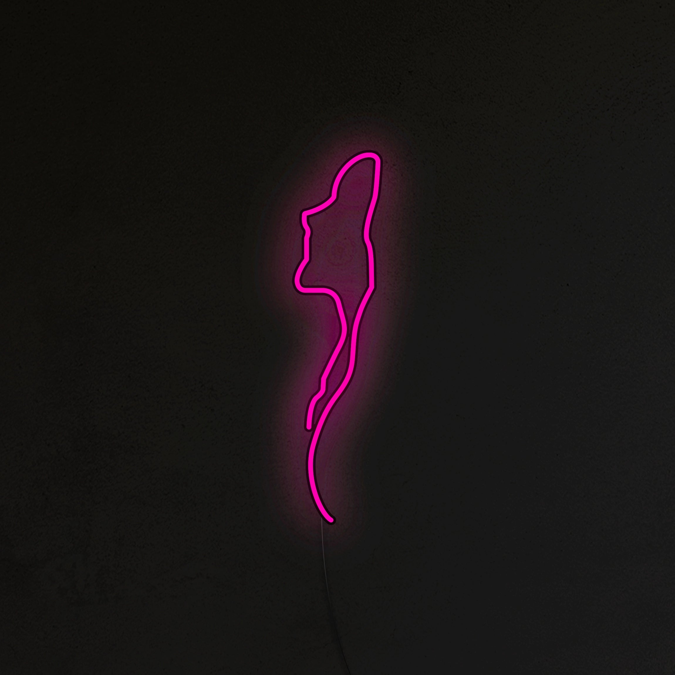 Kobieta Neon LED