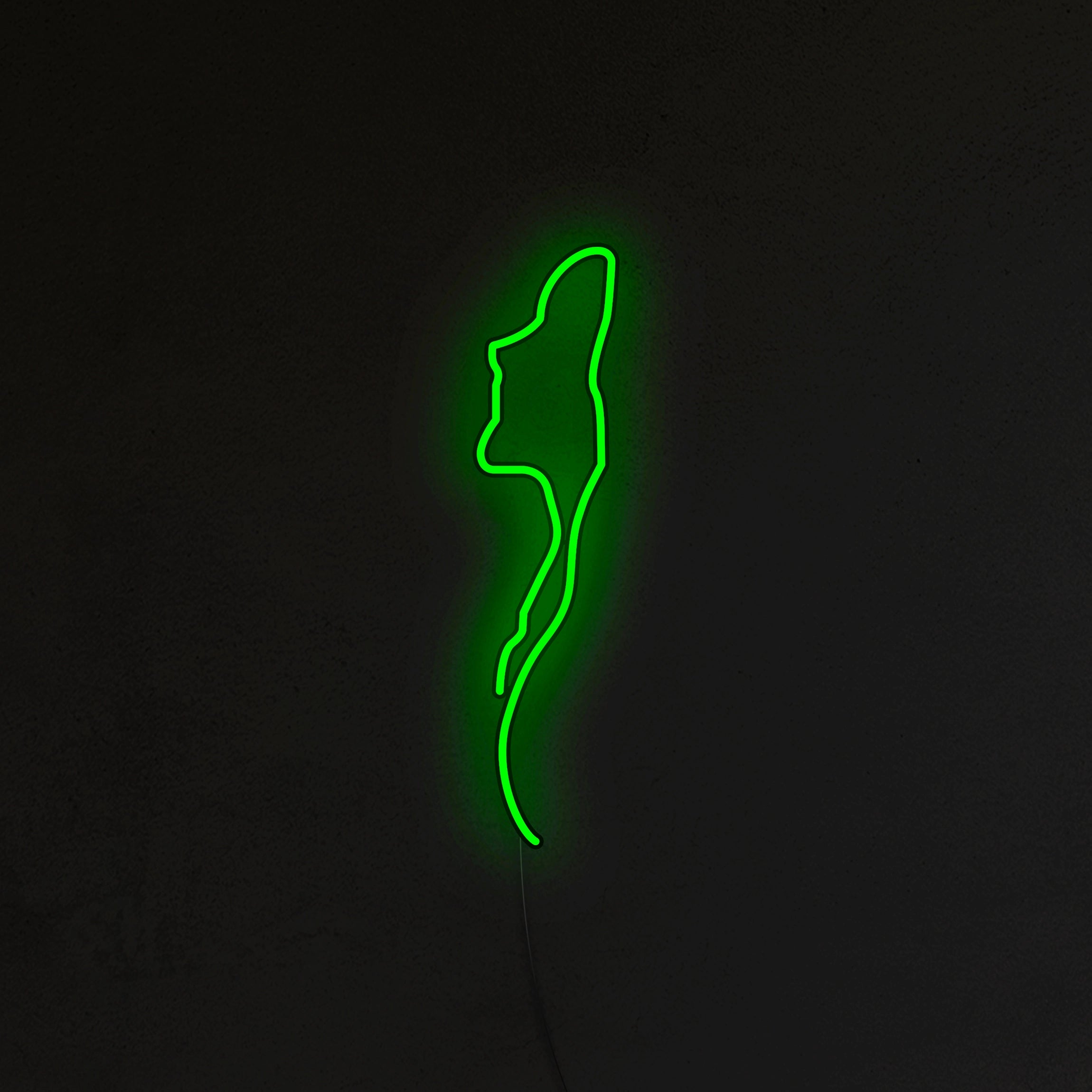 Kobieta Neon LED