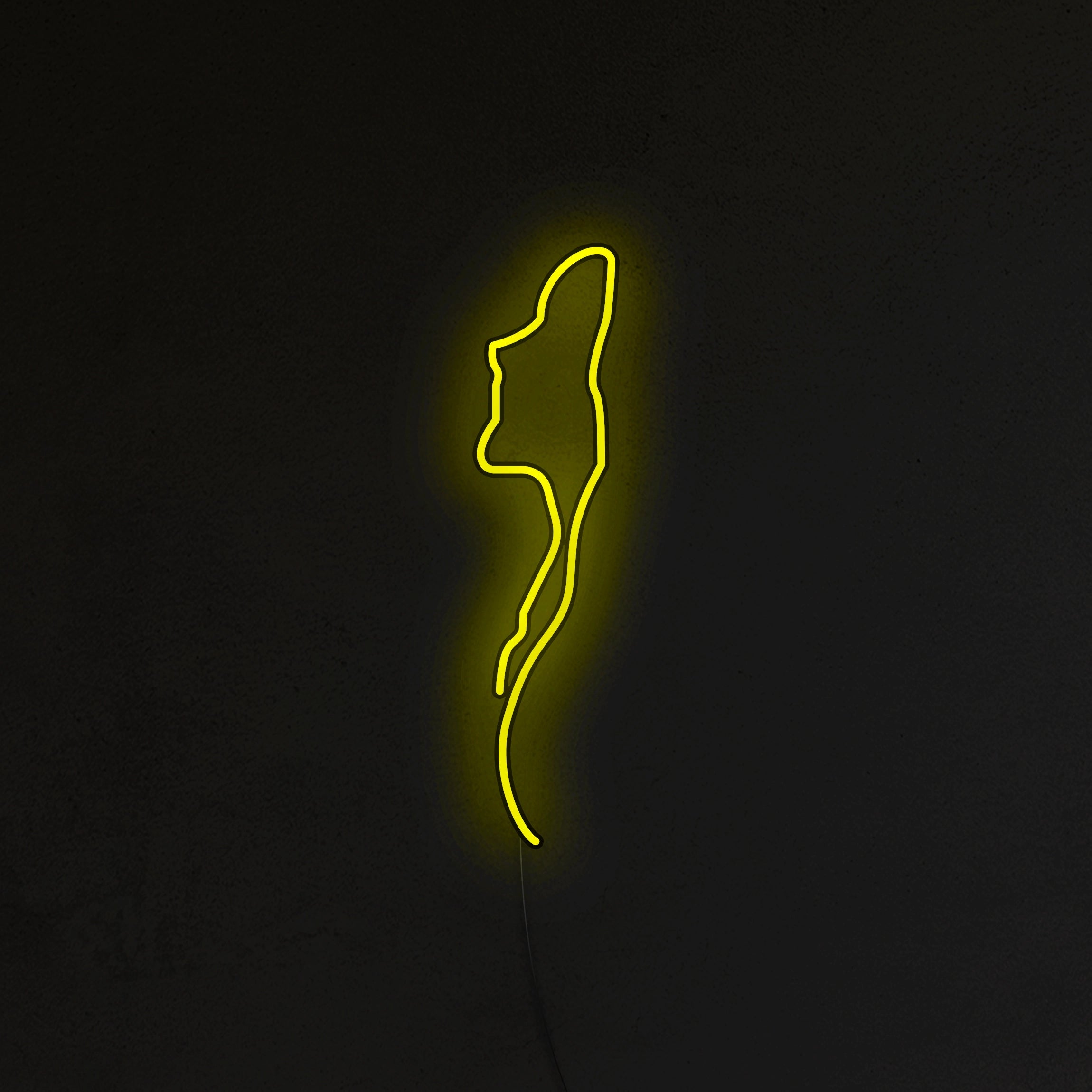 Kobieta Neon LED
