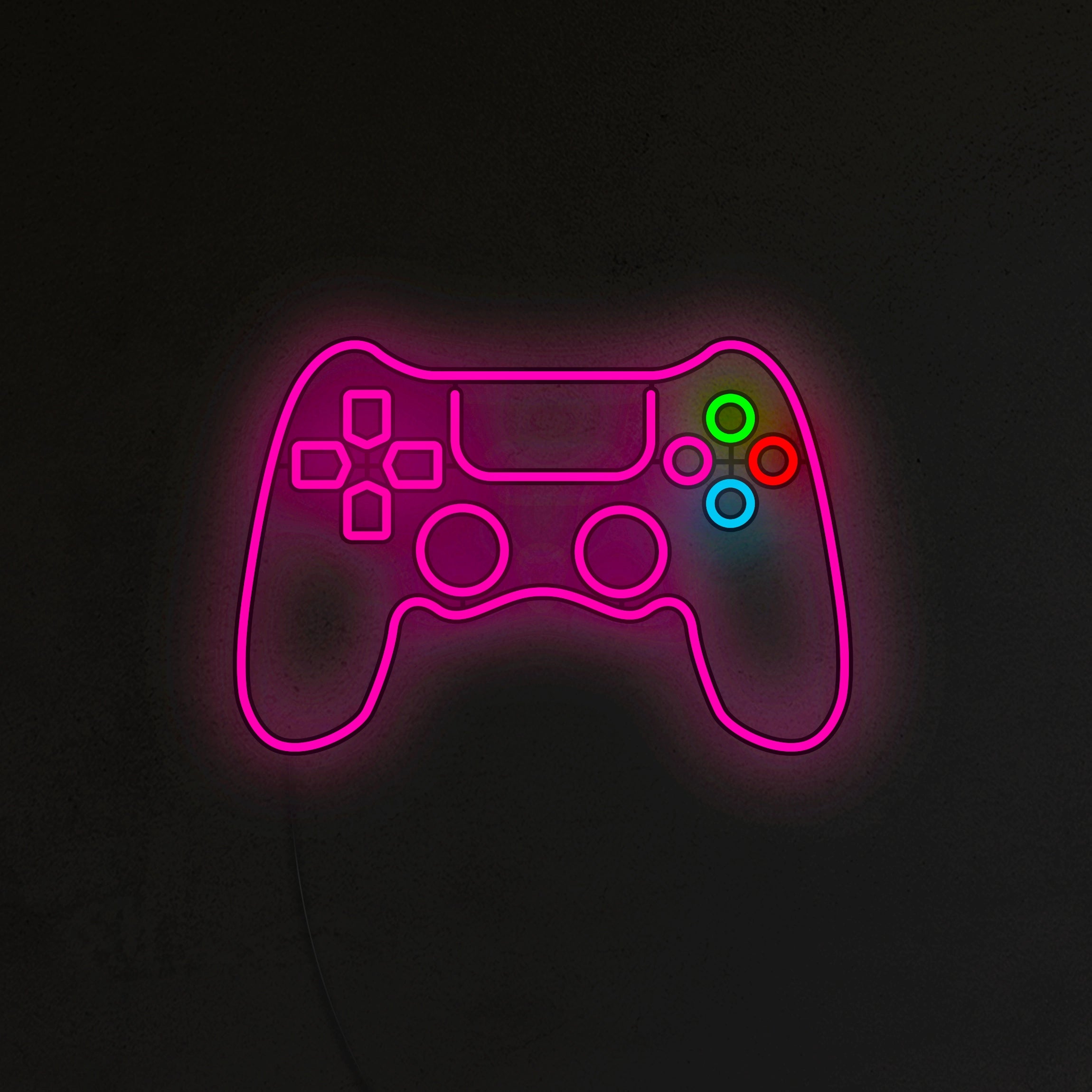 Kontroler do gier Neon LED