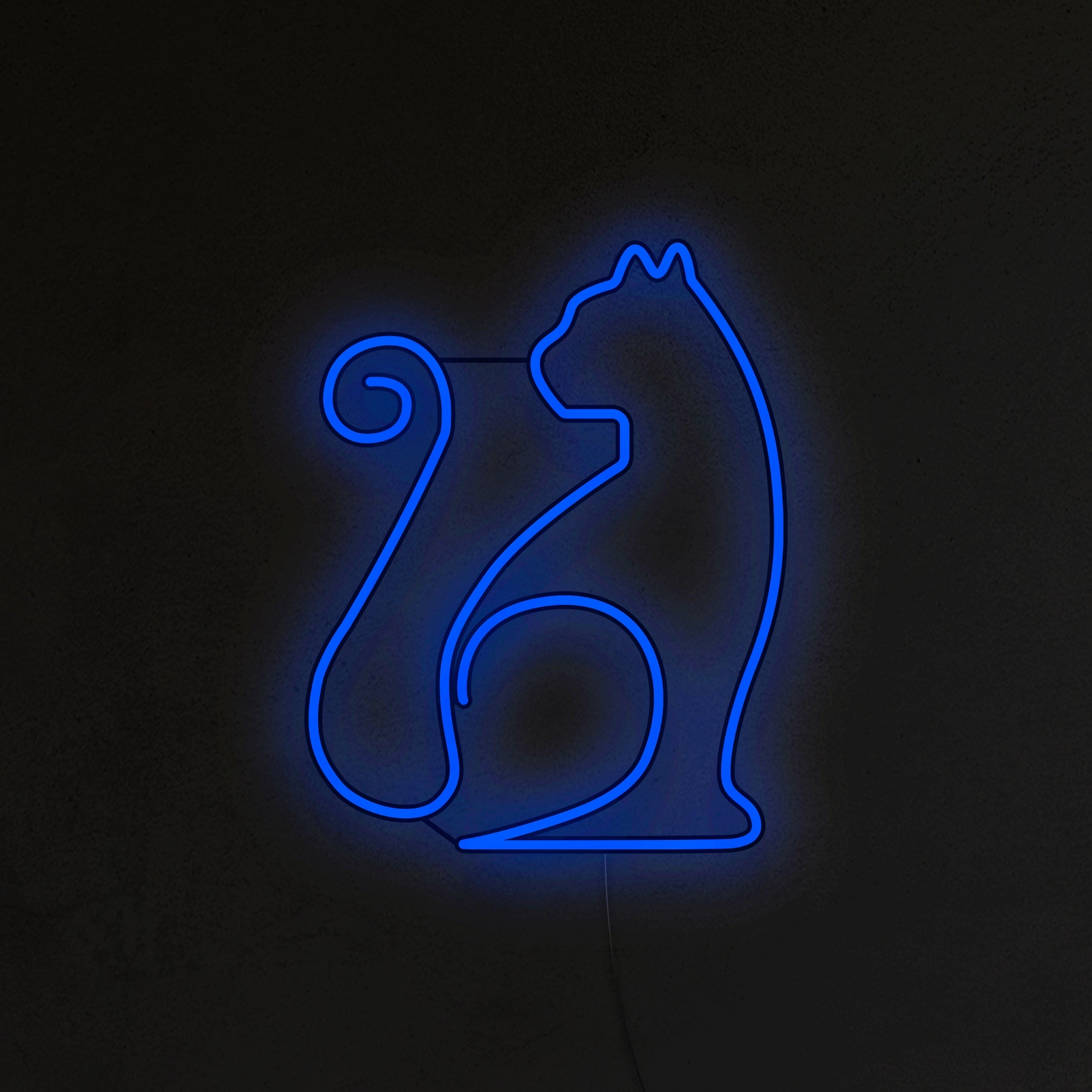 Kot Mruczek Neon LED