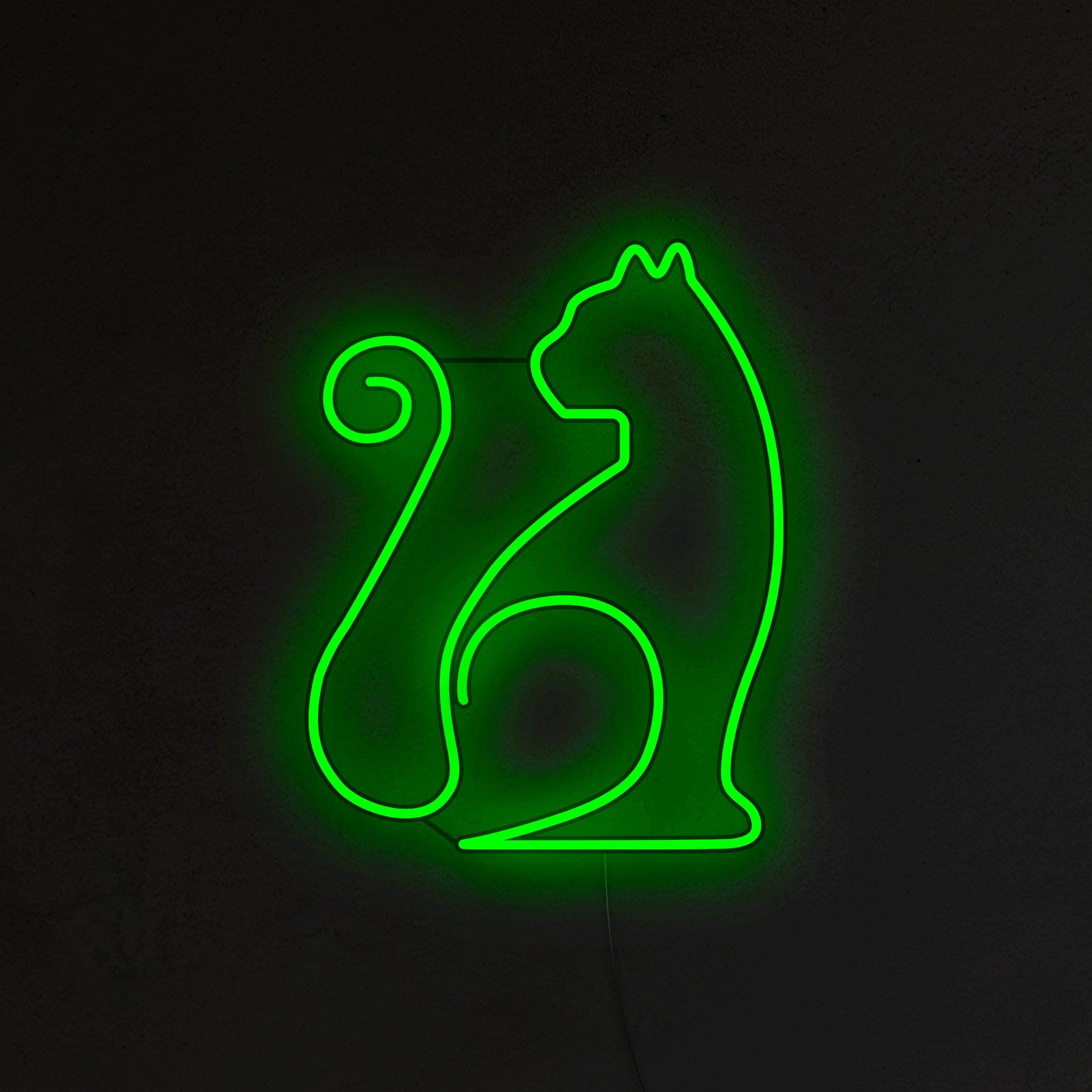 Kot Mruczek Neon LED