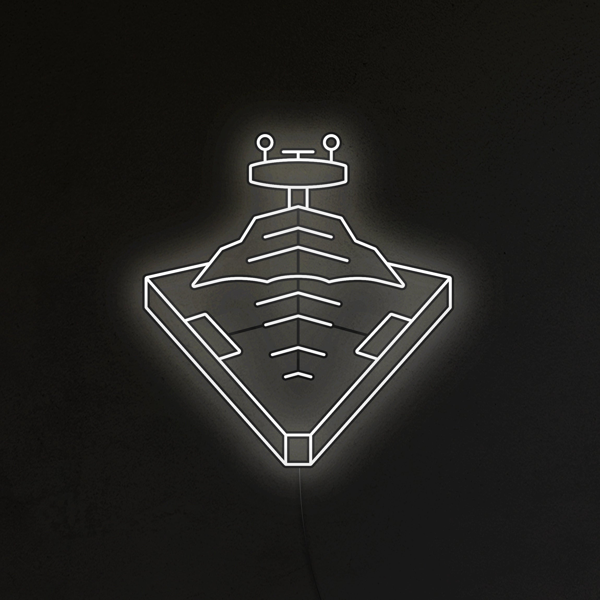 Krążownik Imperium Neon LED