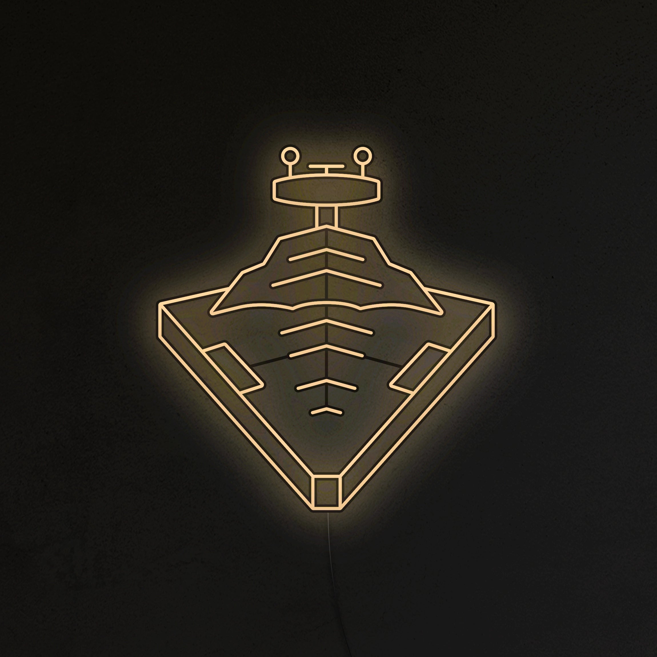 Krążownik Imperium Neon LED
