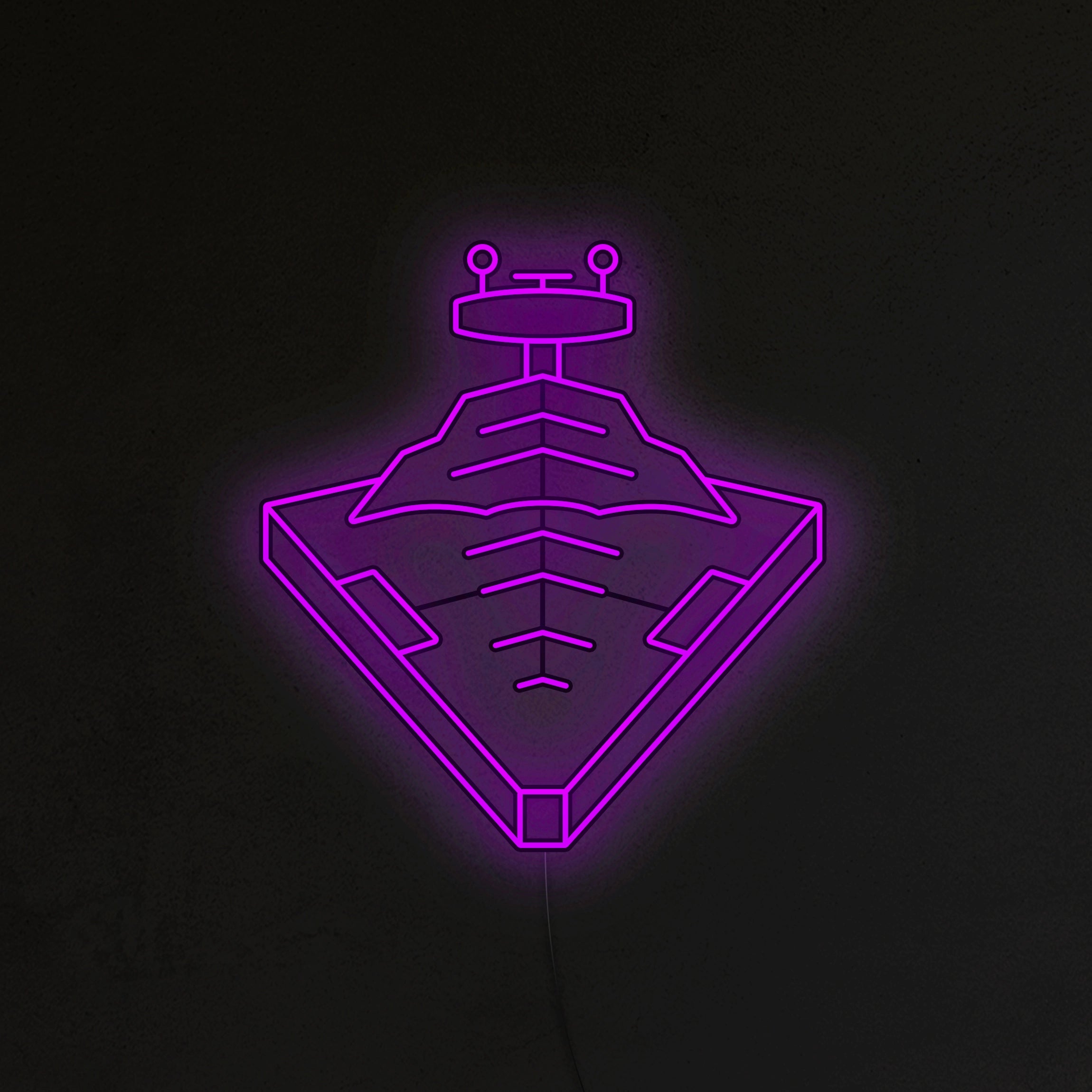 Krążownik Imperium Neon LED
