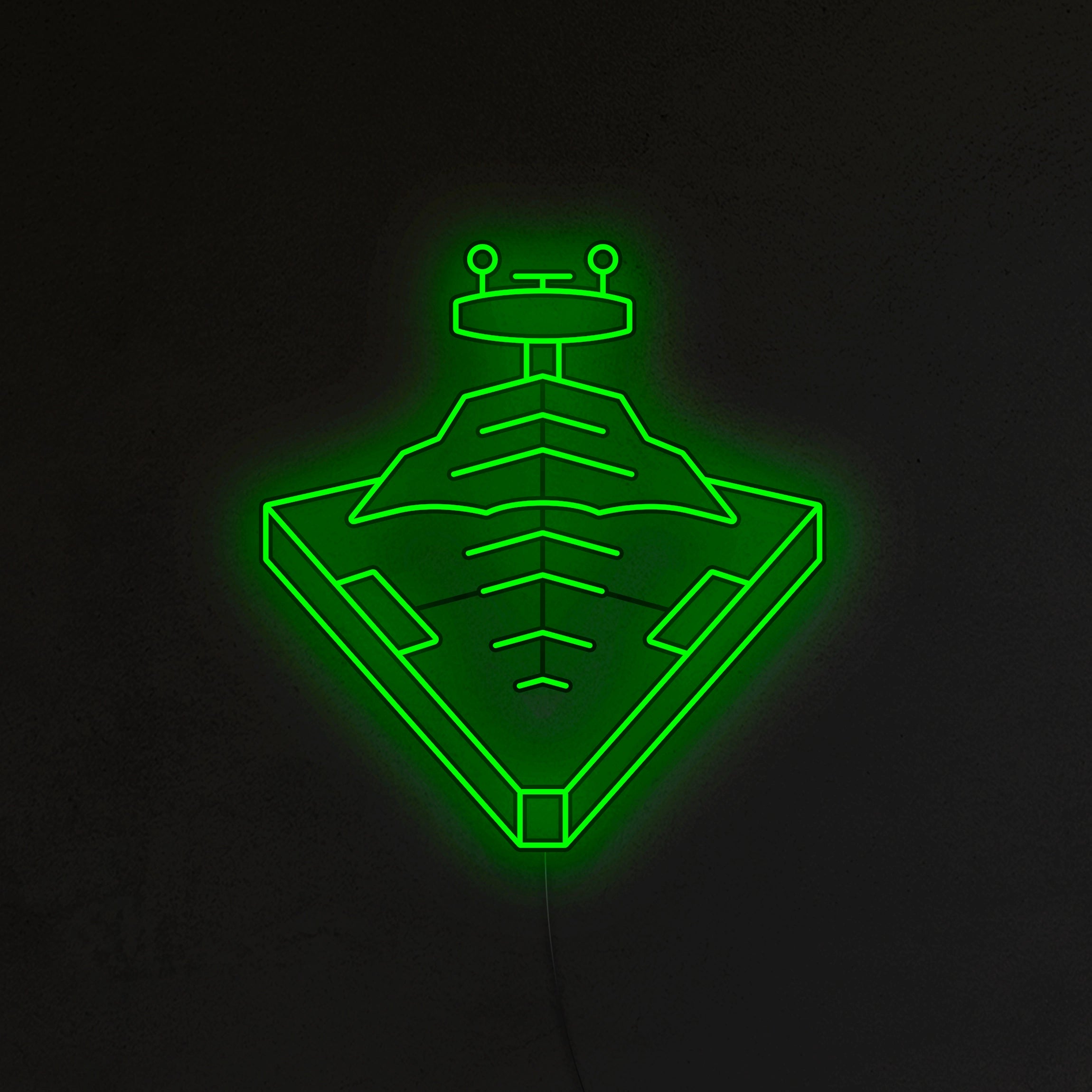 Krążownik Imperium Neon LED