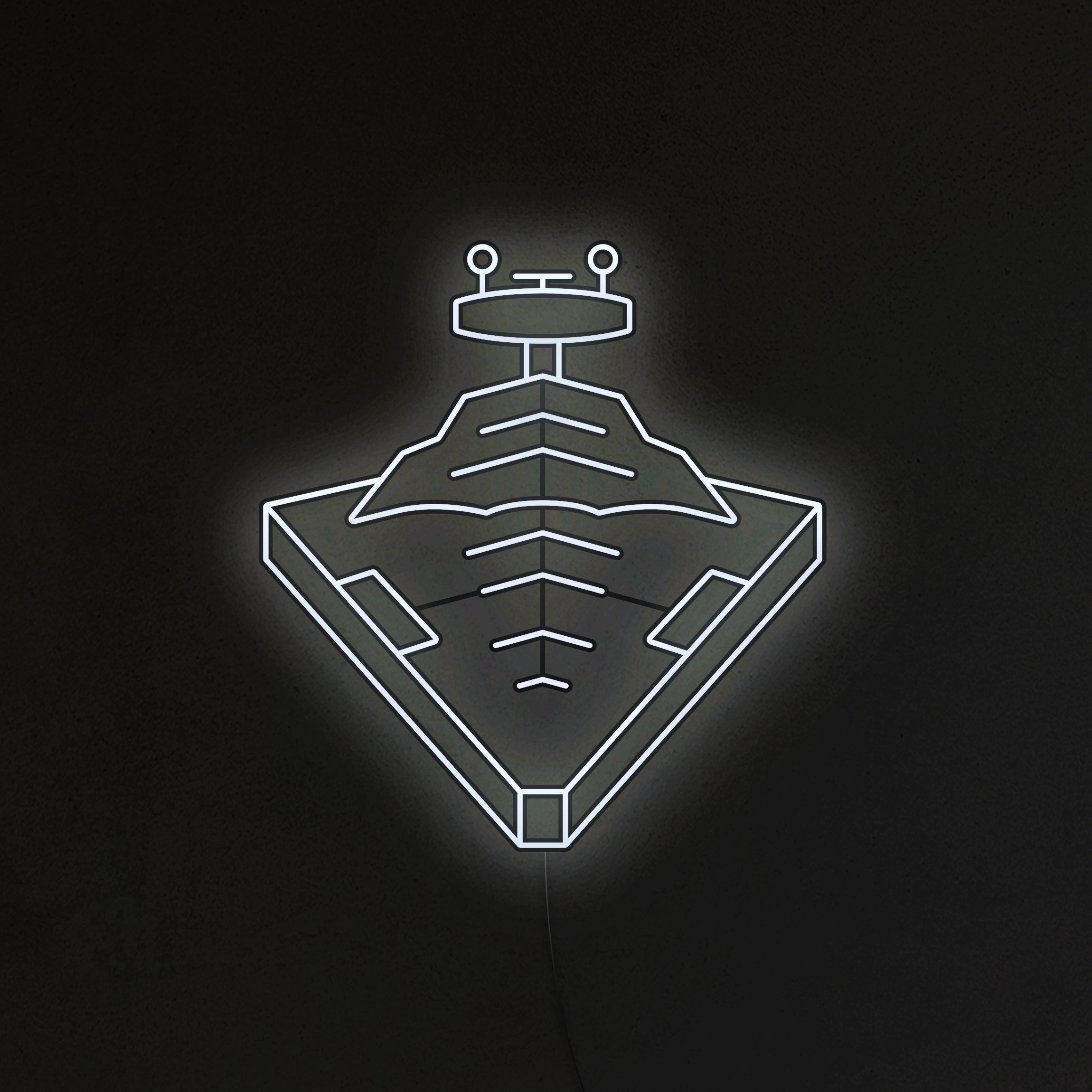 Krążownik Imperium Neon LED