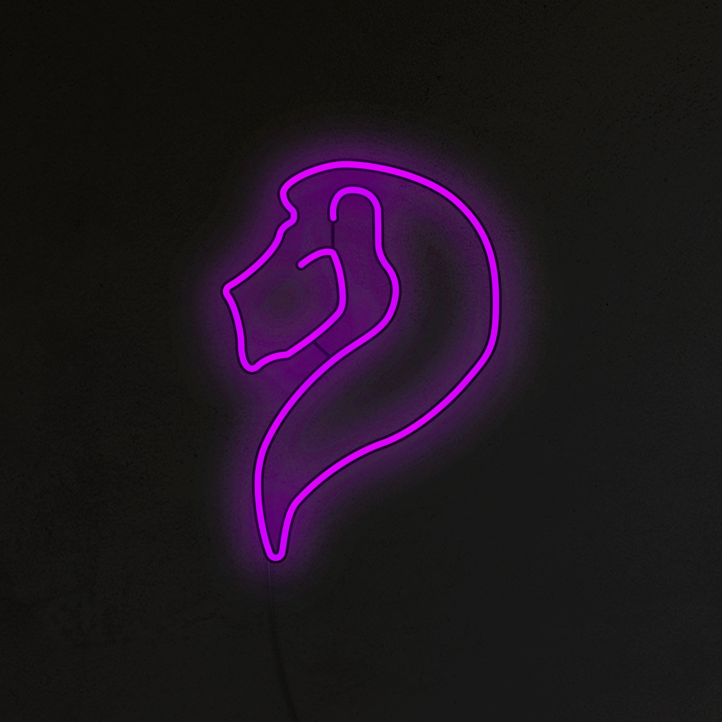 Król Lew Neon LED