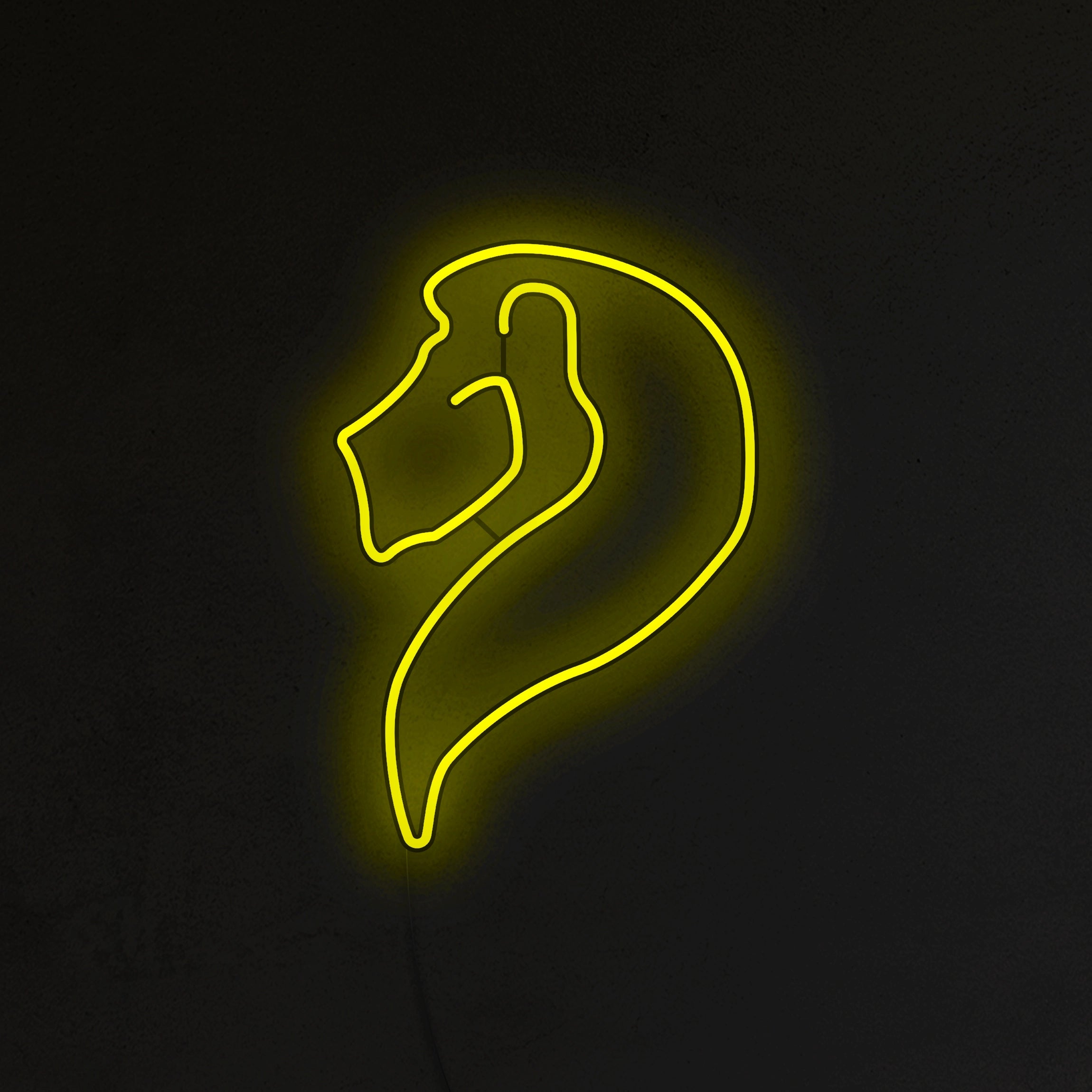 Król Lew Neon LED