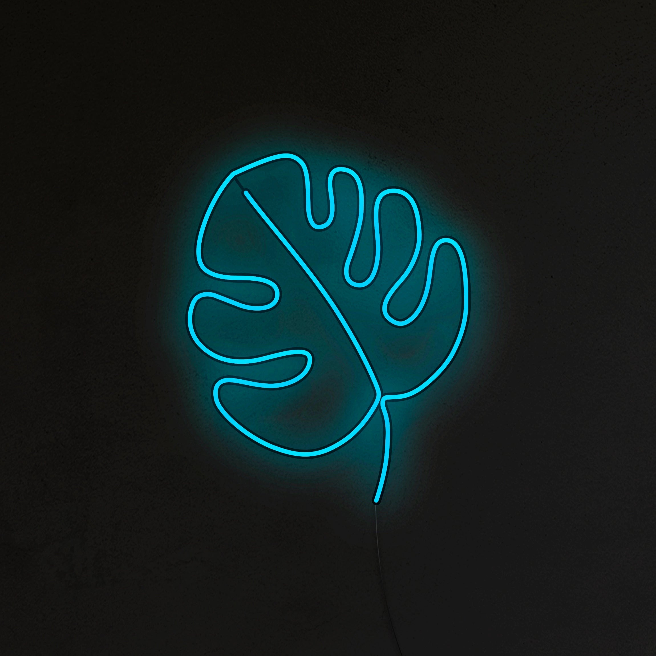 Liść Monstery Neon LED