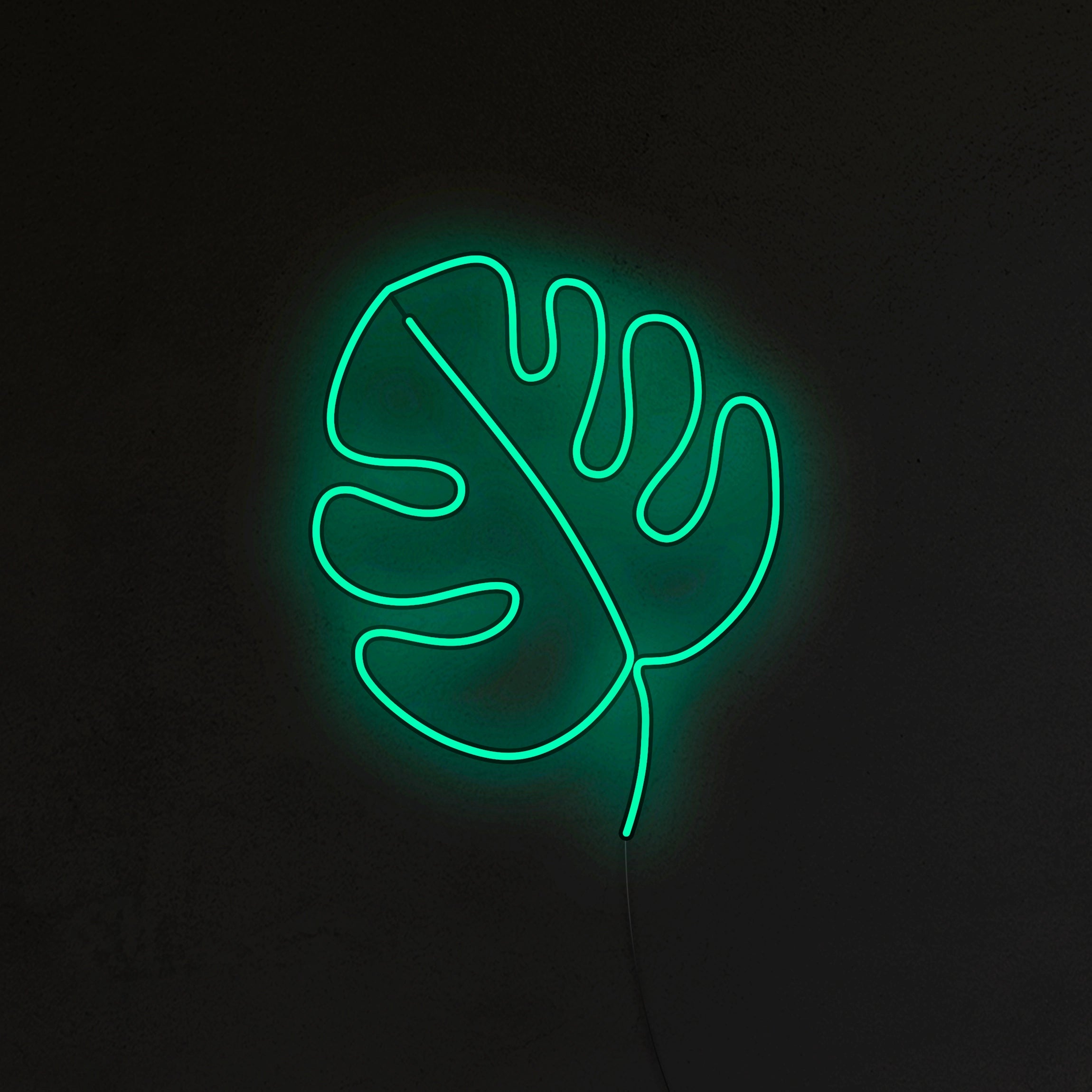 Liść Monstery Neon LED
