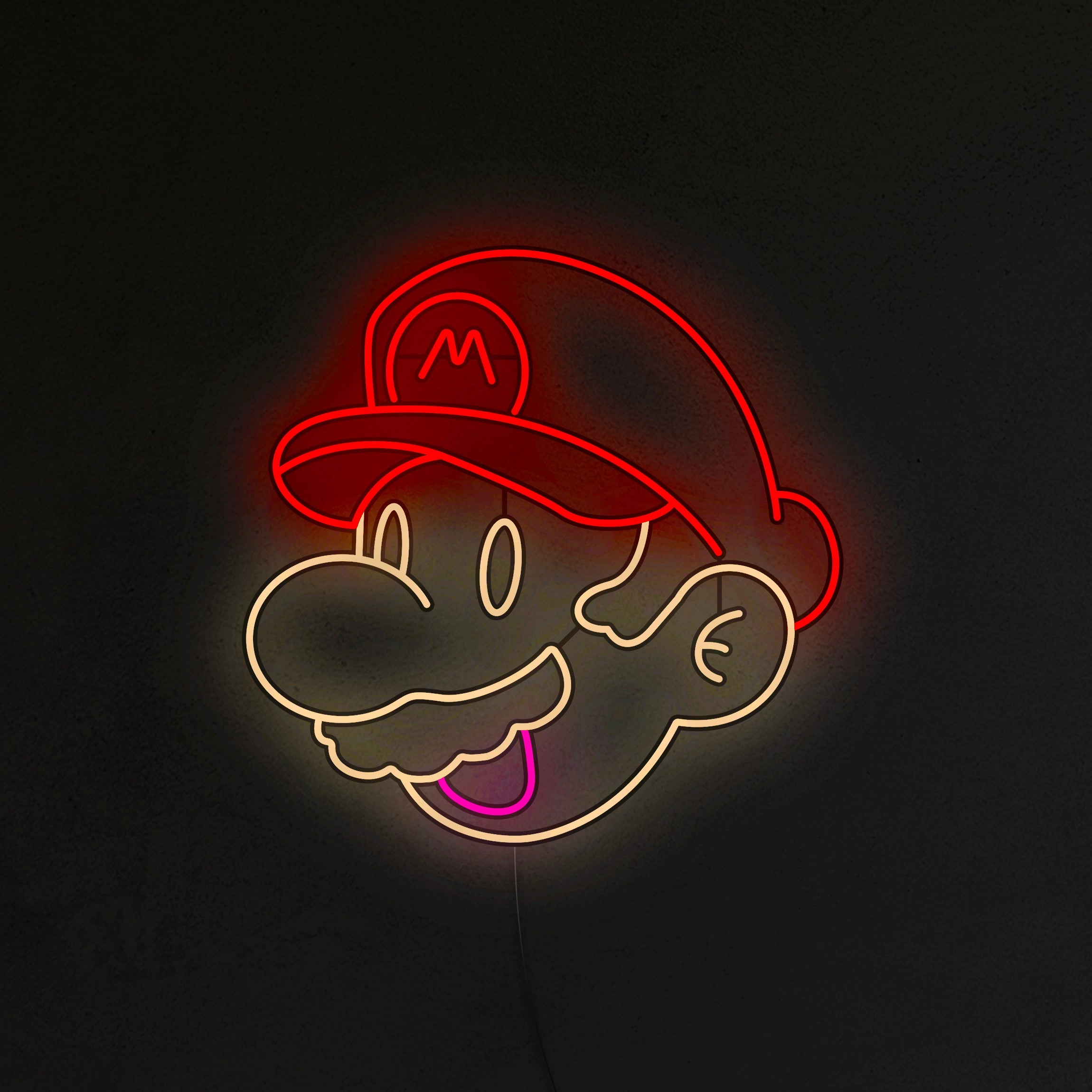 Super Mario Neon LED