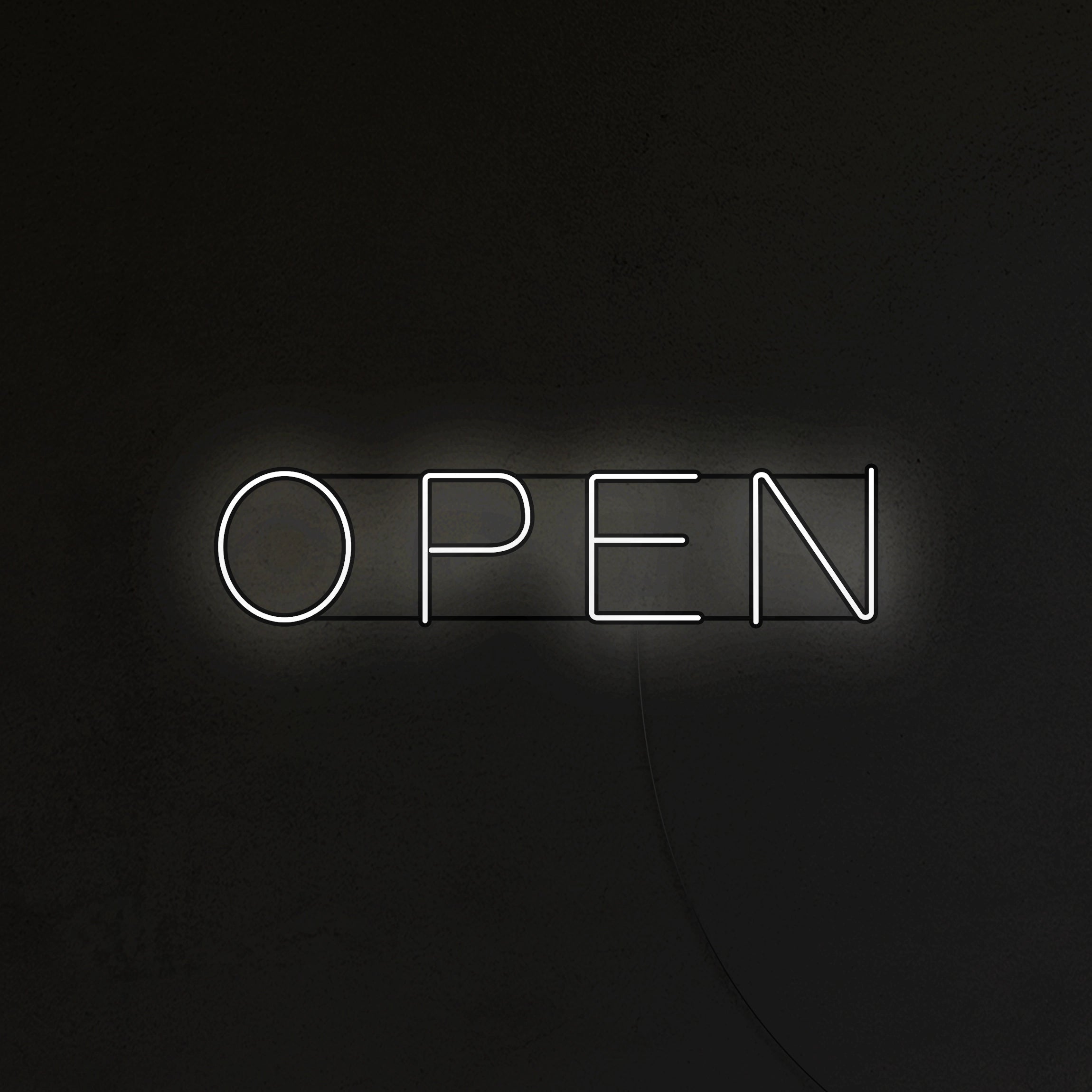OPEN Neon LED