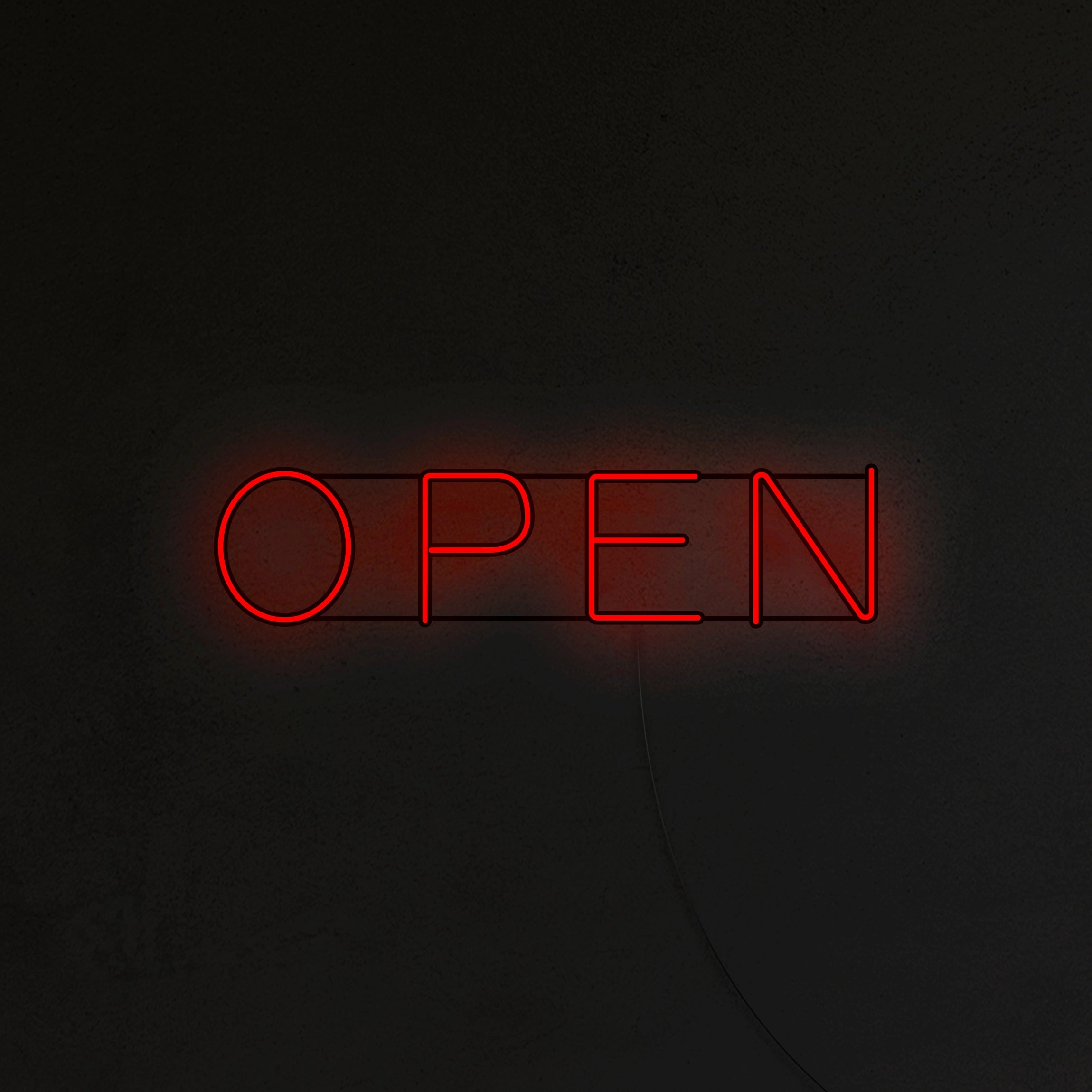 OPEN Neon LED