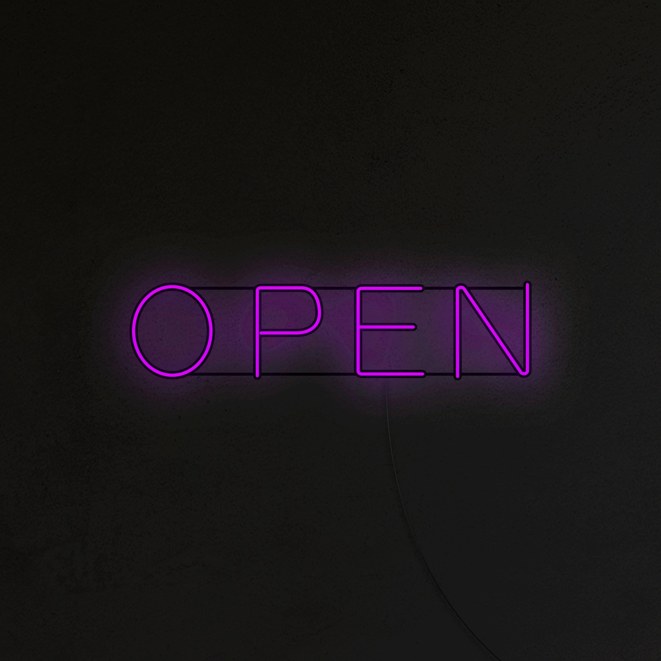 OPEN Neon LED